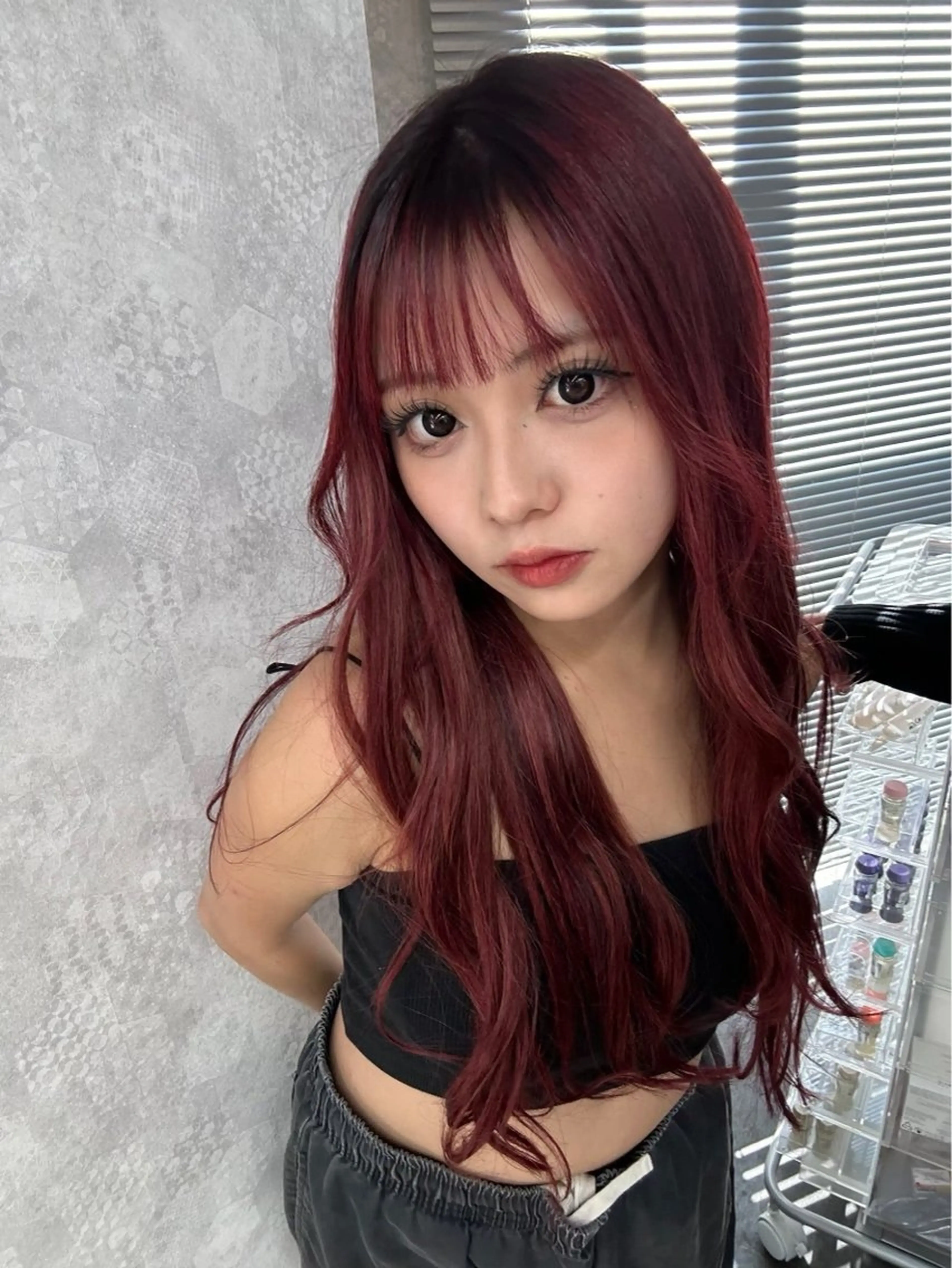 ロング 島川 蒼梧のヘアスタイル