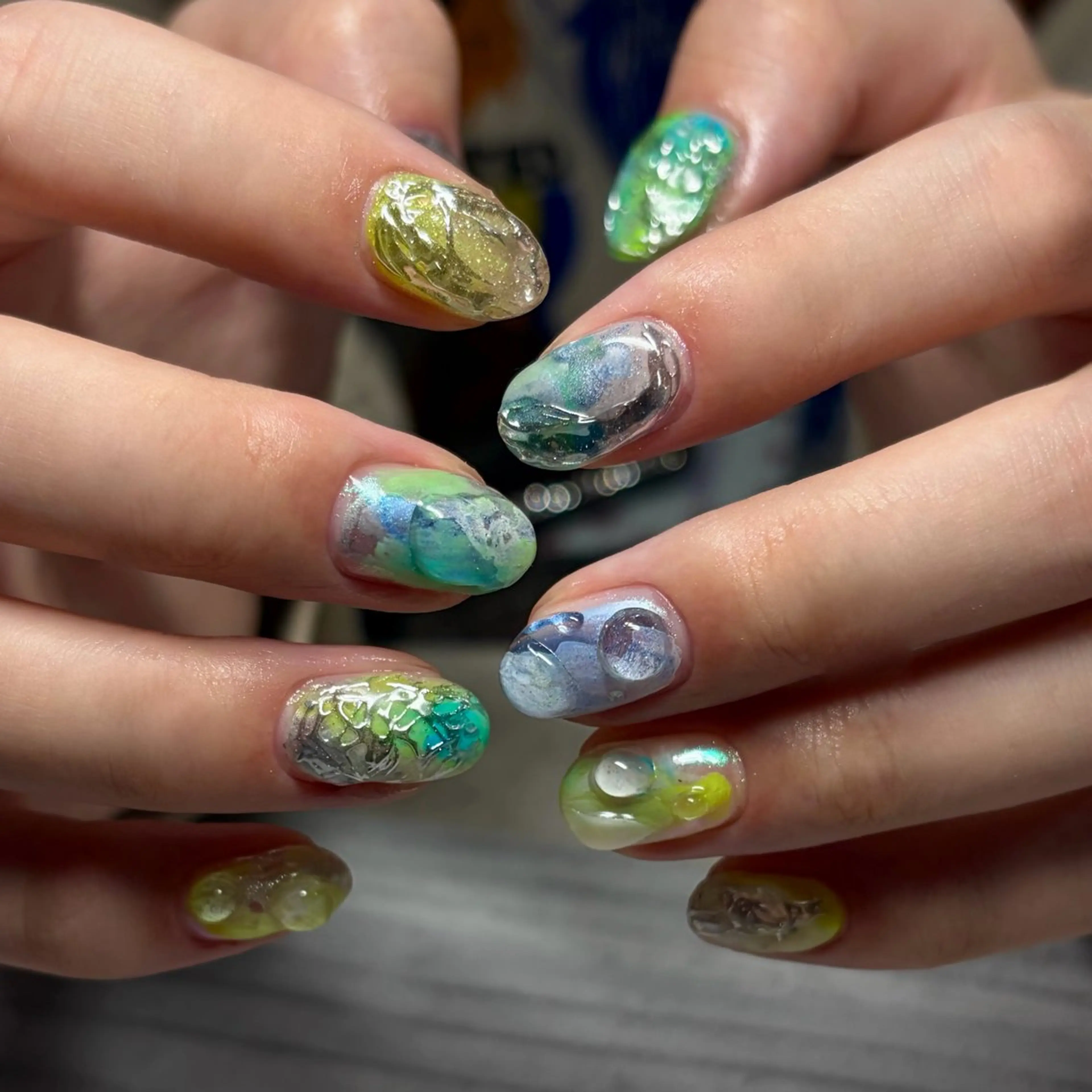 ネイル ニュアンスネイル ハンドネイル Noix 横浜のネイルデザイン