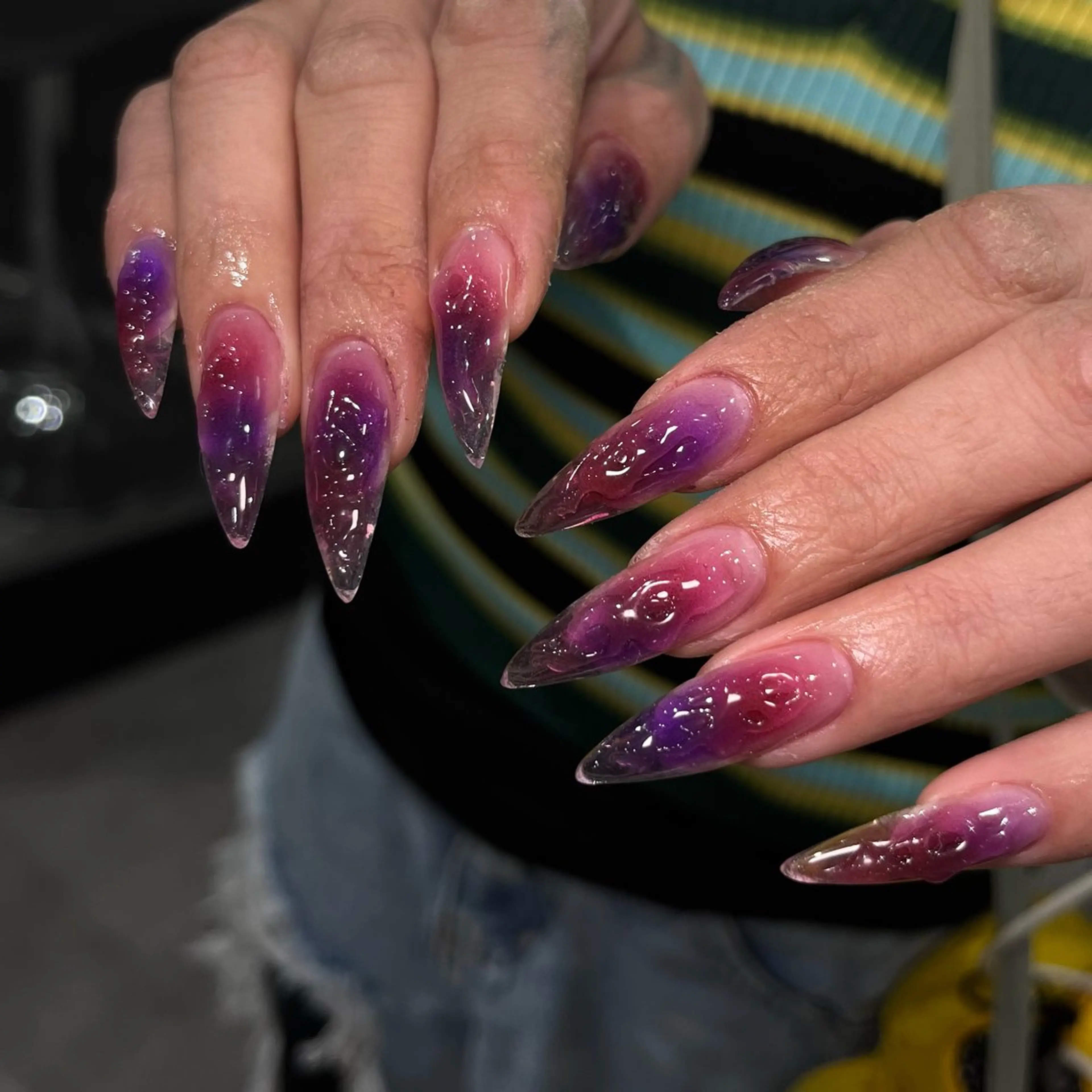 ネイル ハンドネイル Cleo 名古屋駅店 🖤EMIRIのネイルデザイン