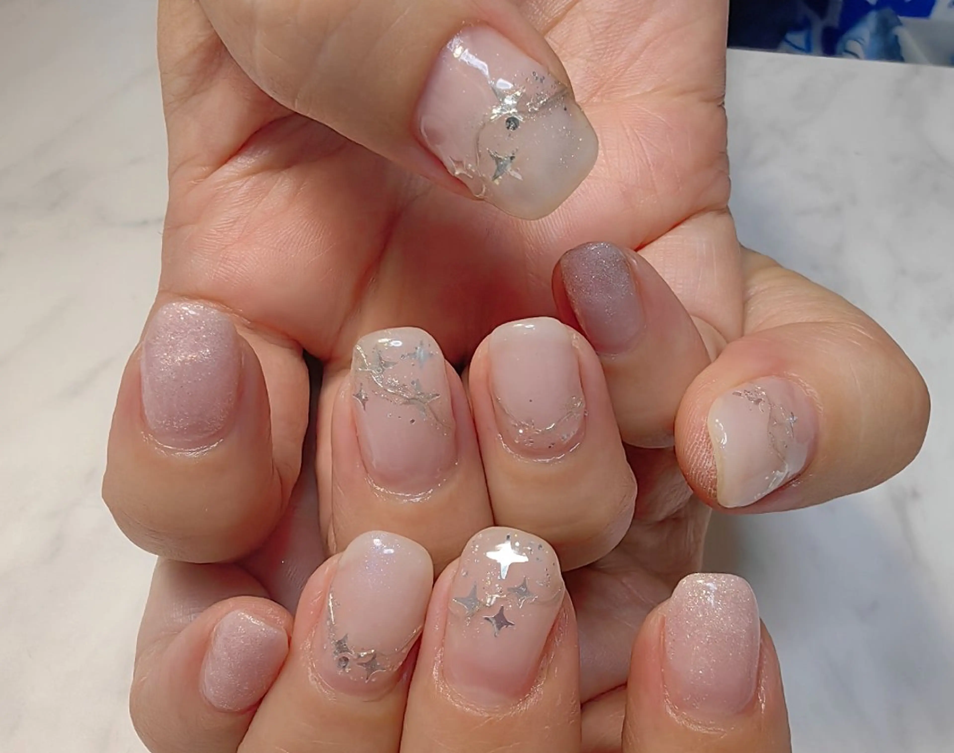 ネイル キラキラネイル ハンドネイル reve あやののネイルデザイン