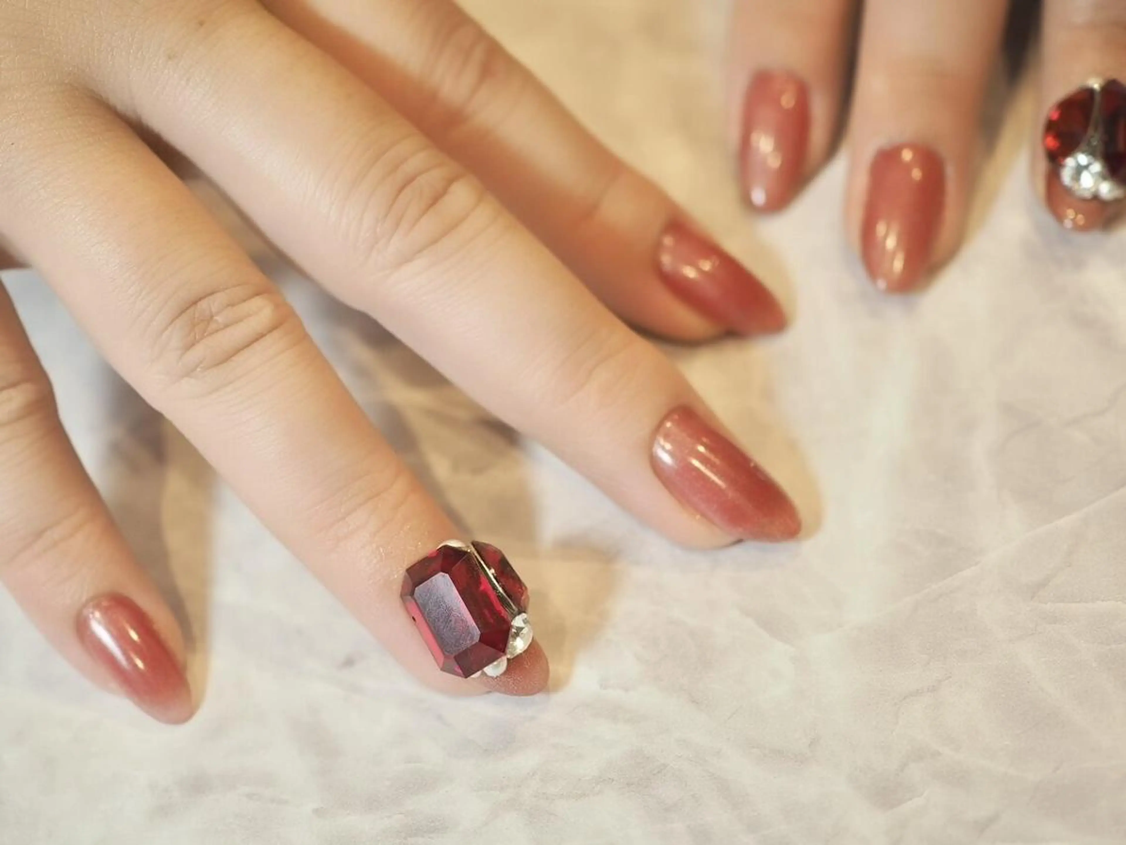 ネイル Lycka 菜央のネイルデザイン