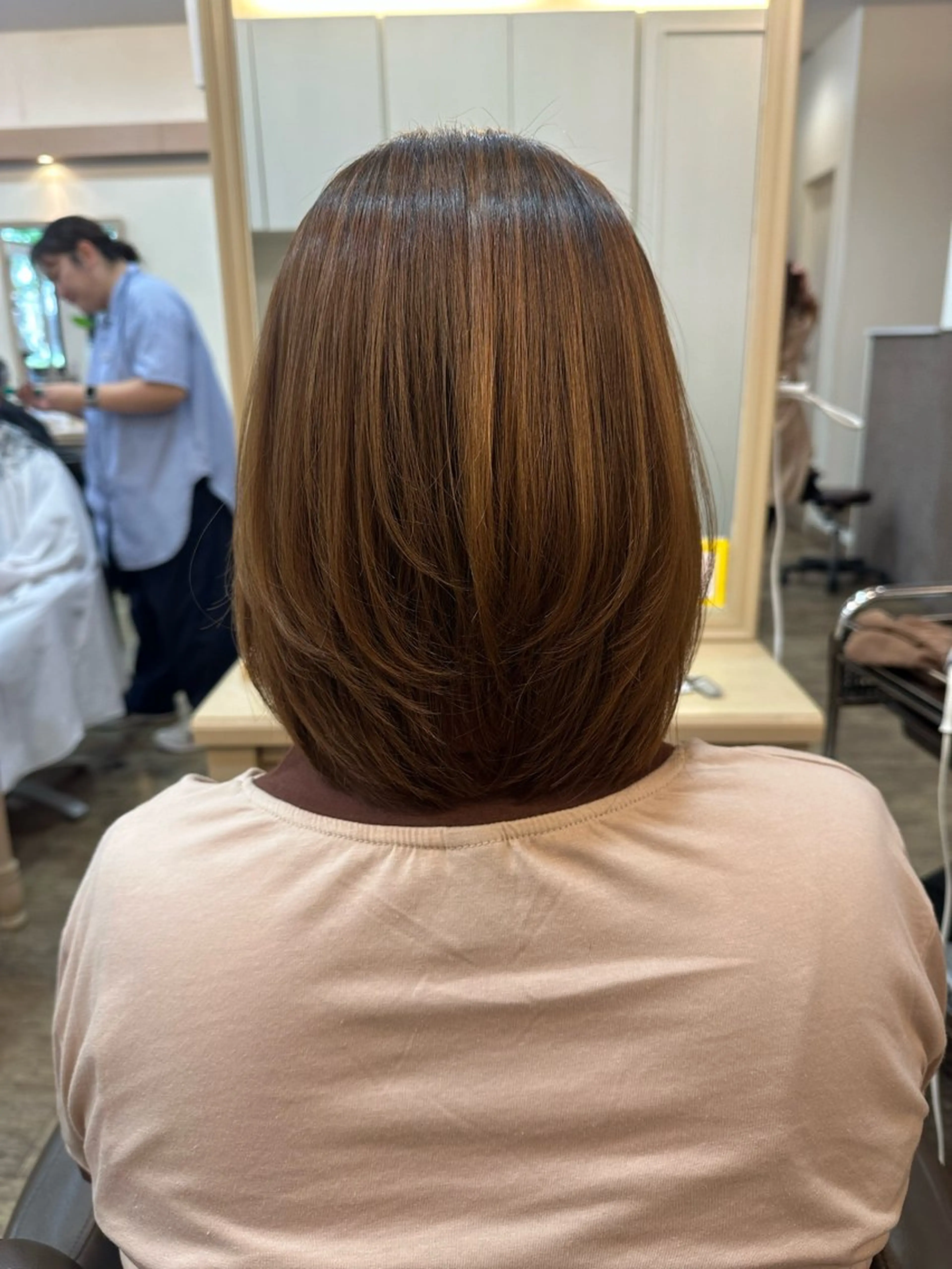 ミディアム Ayu Igetaのヘアスタイル