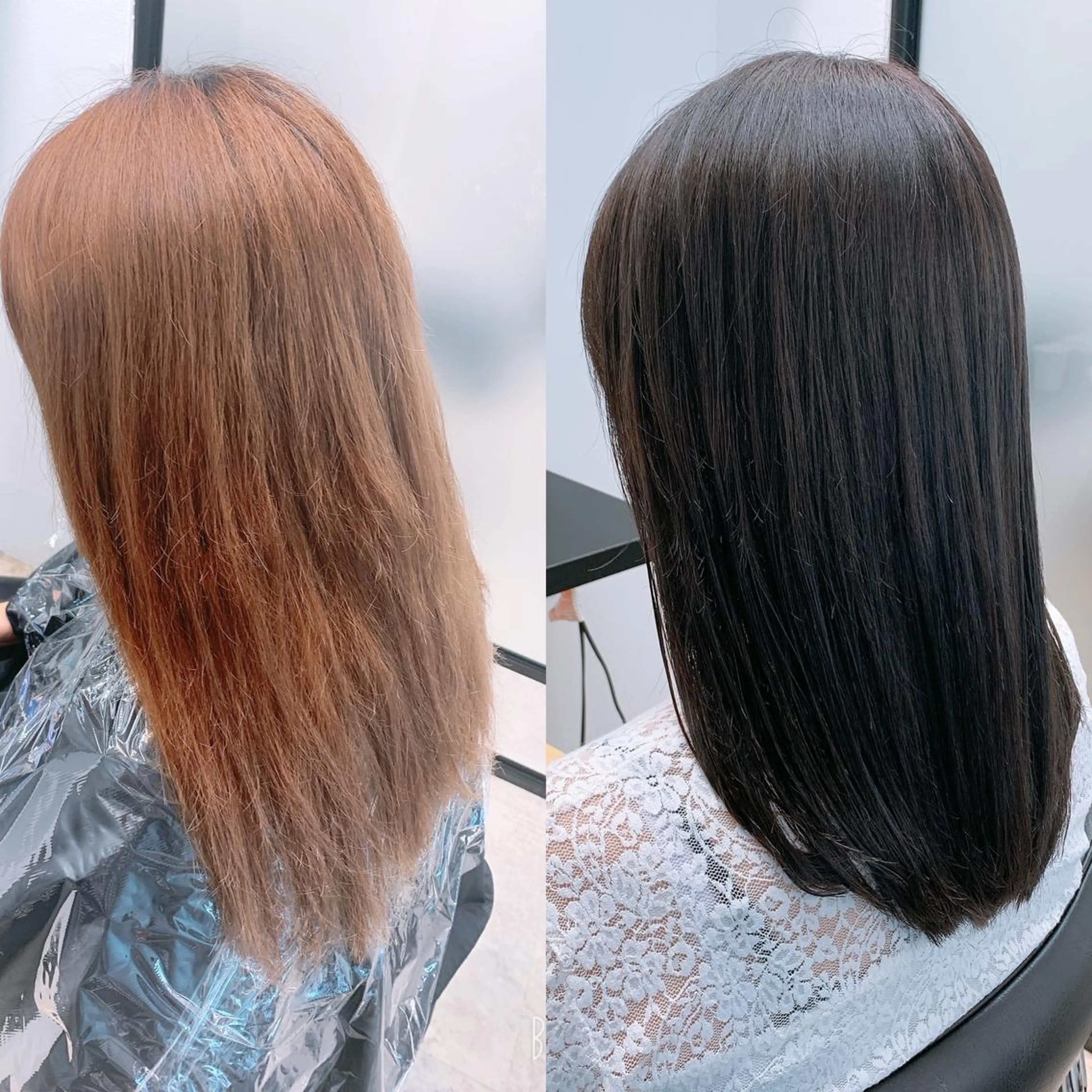 セミロング カラー トリートメント 前髪顔周りカット 沼田　拓斗のヘアスタイル