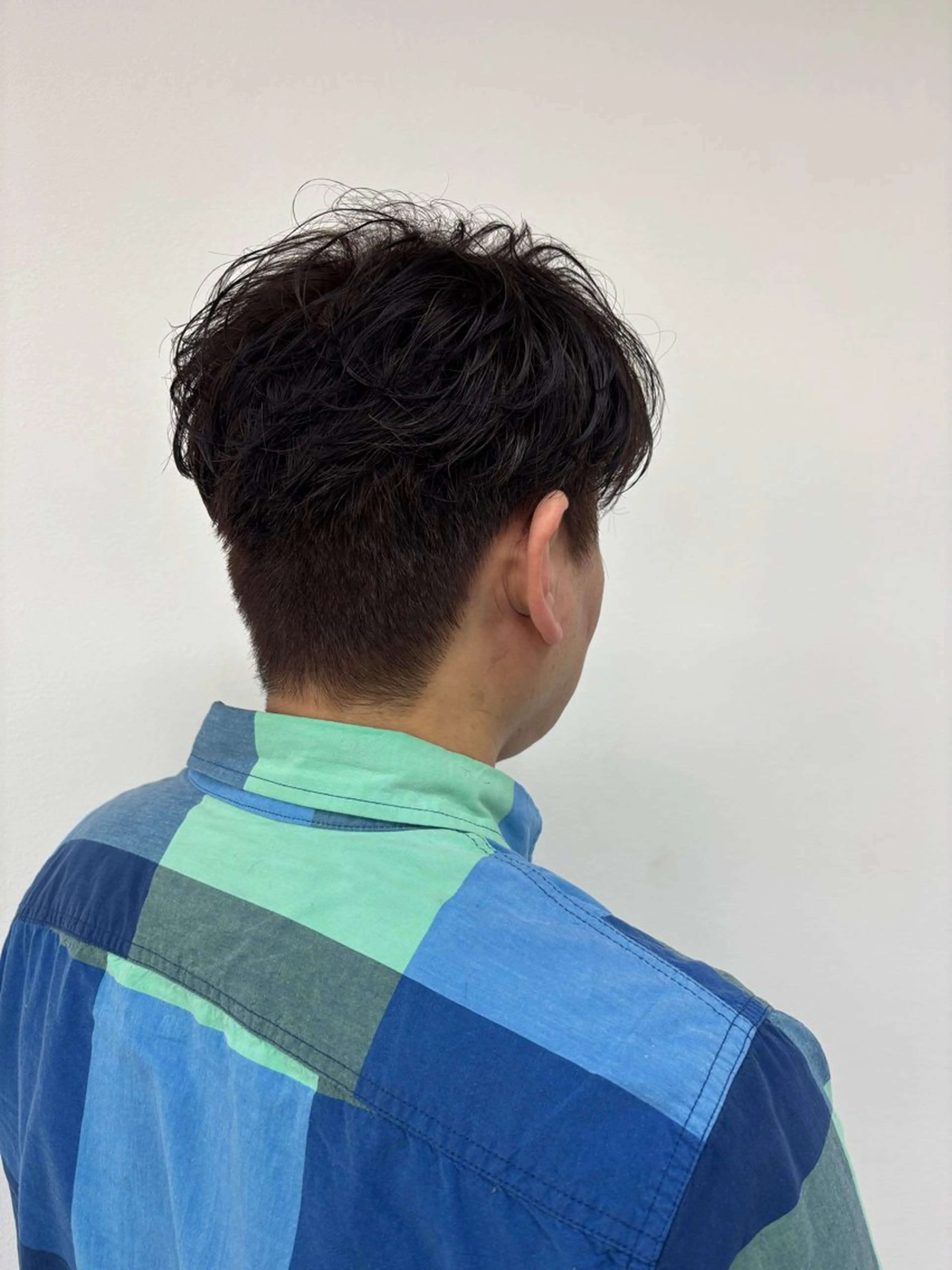 シャンプー+メンズカットの写真