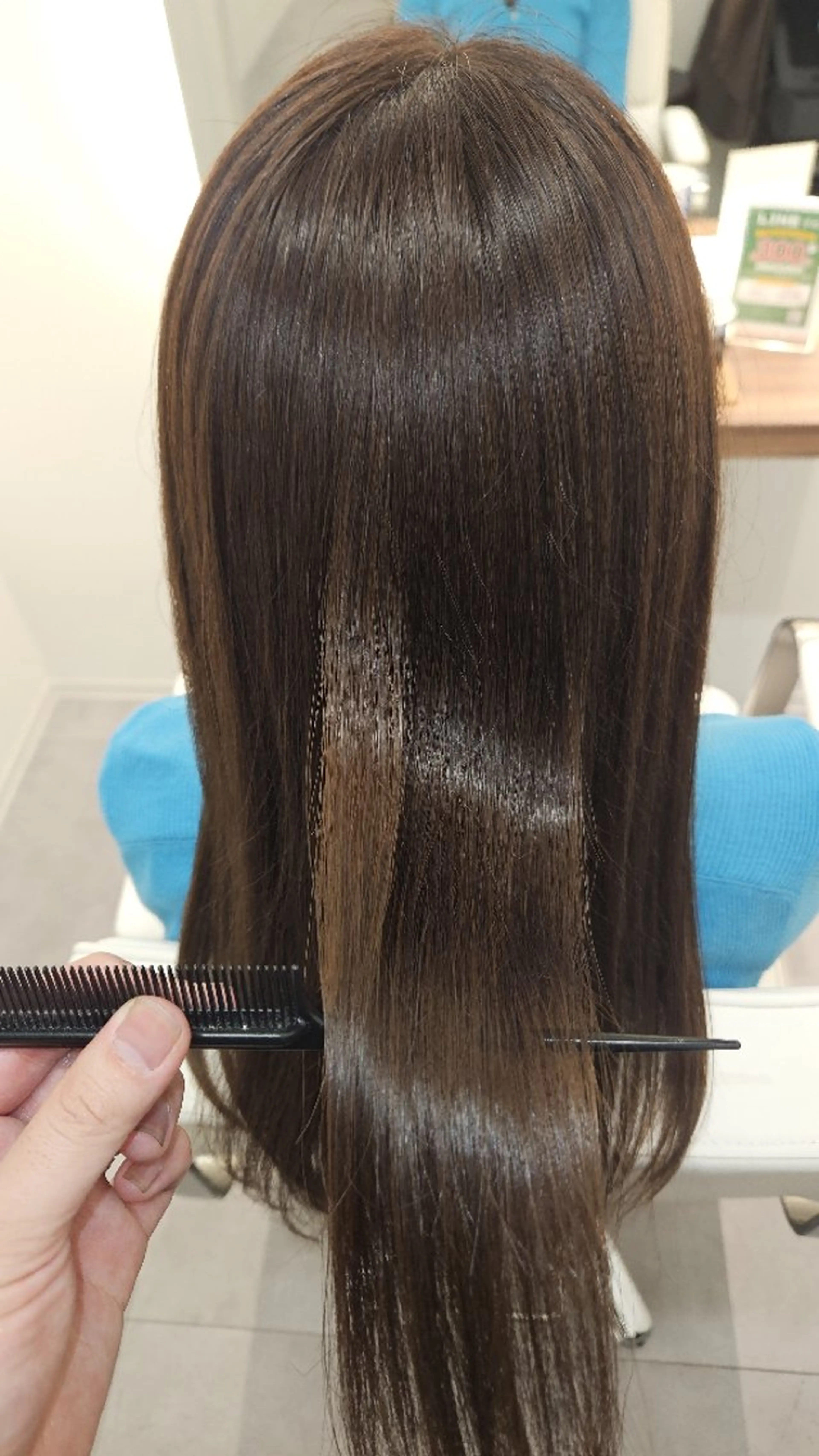 カット+Aujuaトリートメント ¥6900の写真