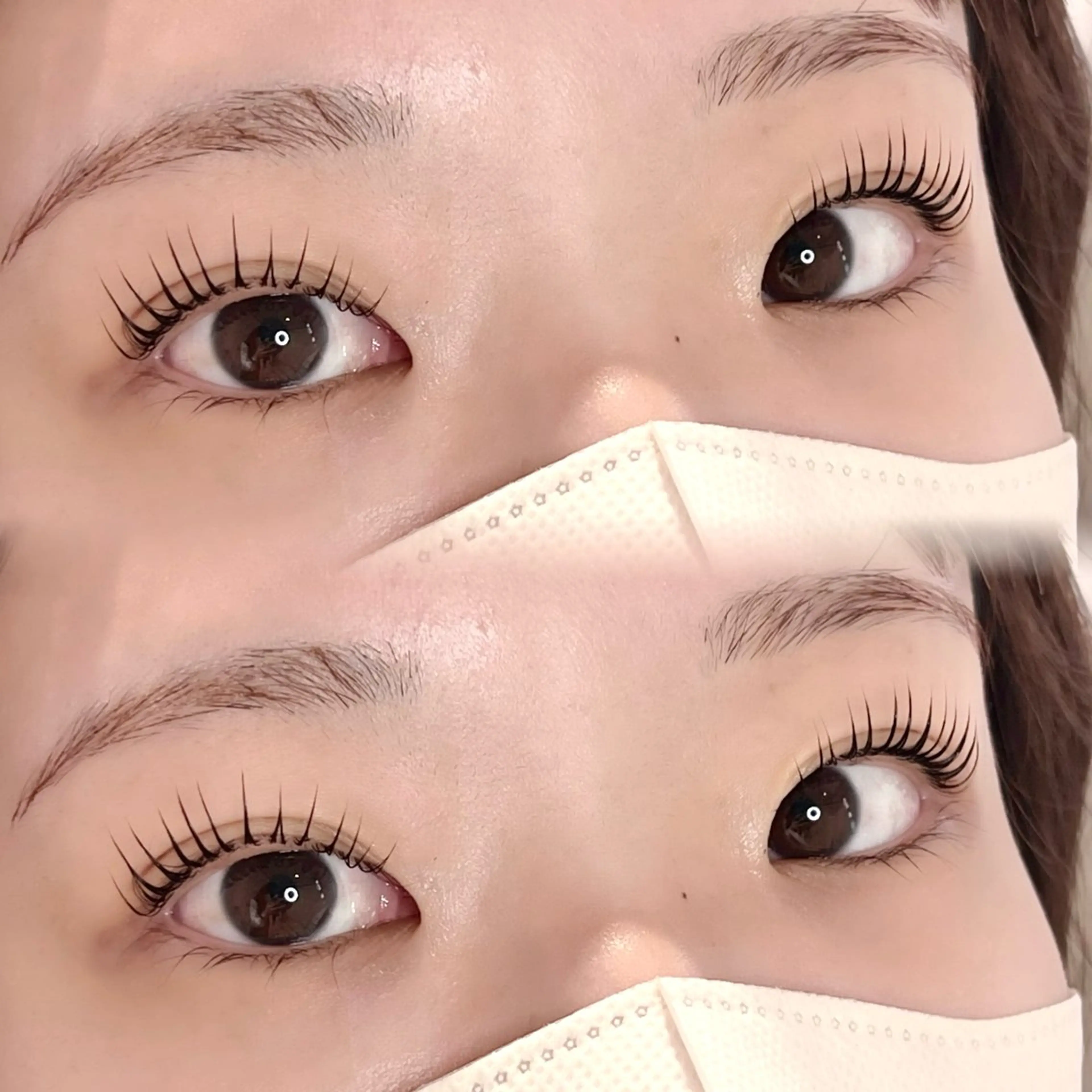 マツエク・マツパ パリジェンヌラッシュリフト Suzuka🩰 BELMEのマツエク・マツパデザイン