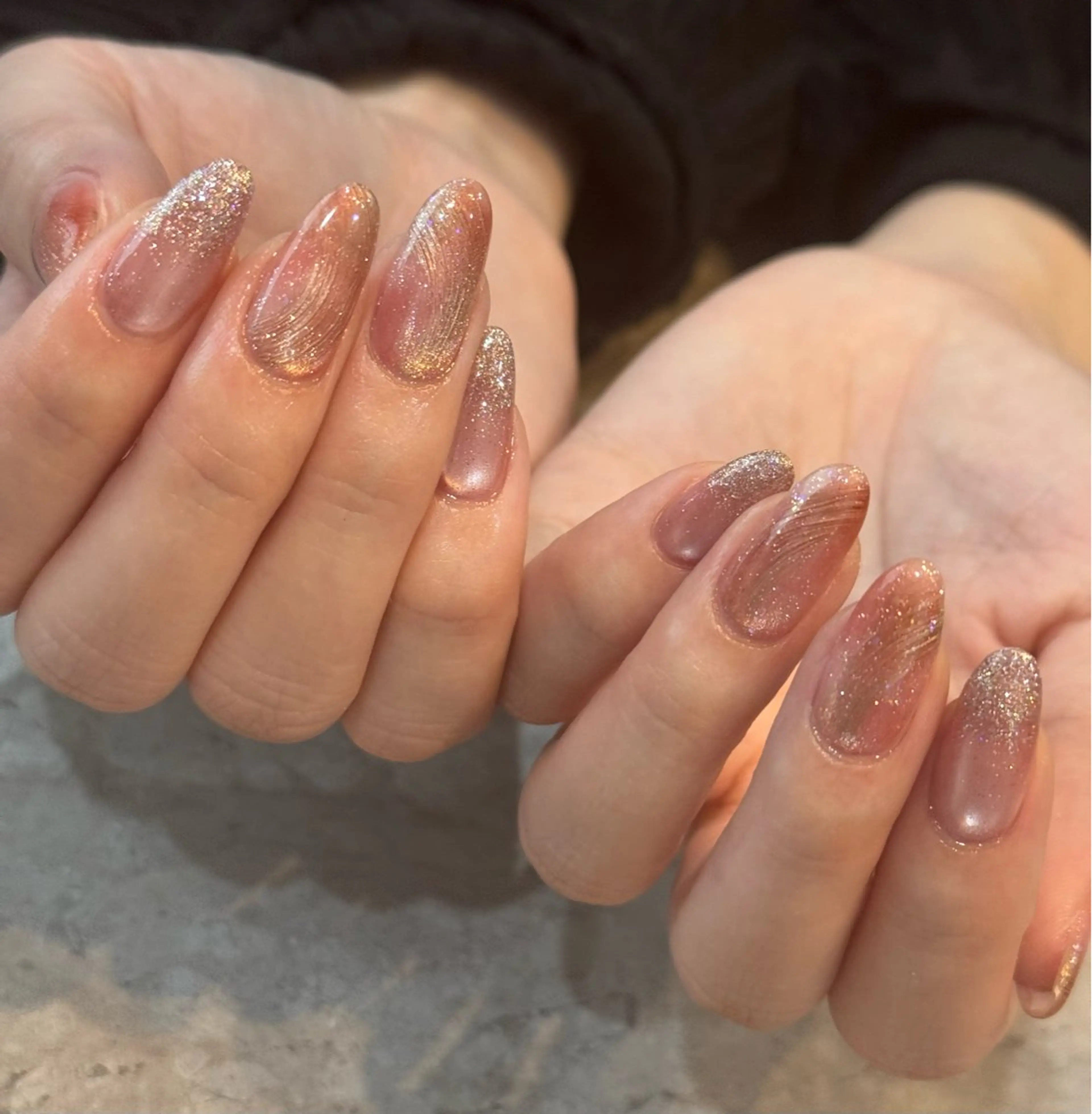 ネイル アートネイル マグネットネイル ハンドネイル Blé nailのネイルデザイン