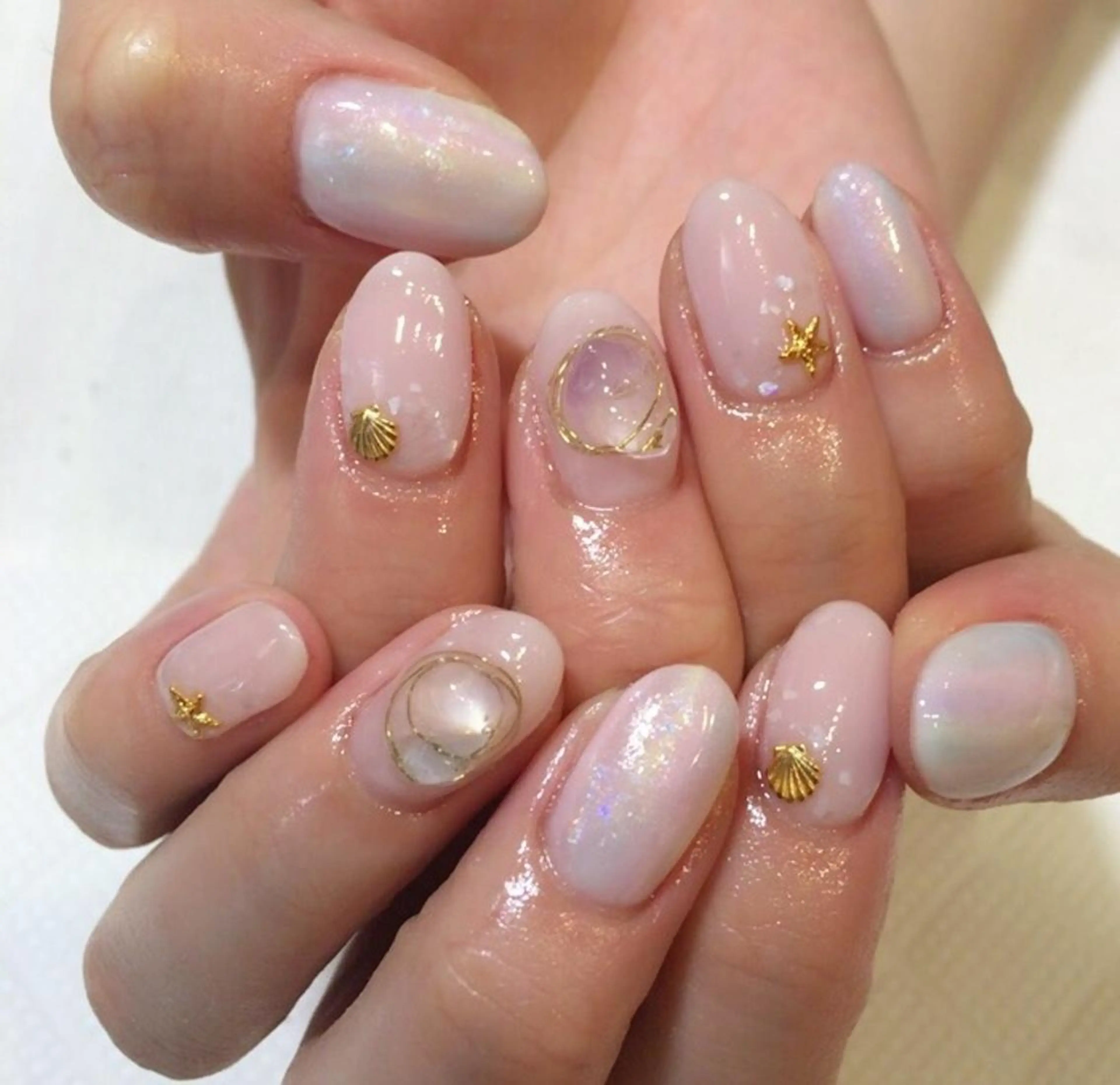 ネイル パステルネイル Nailroom Mocaのネイルデザイン