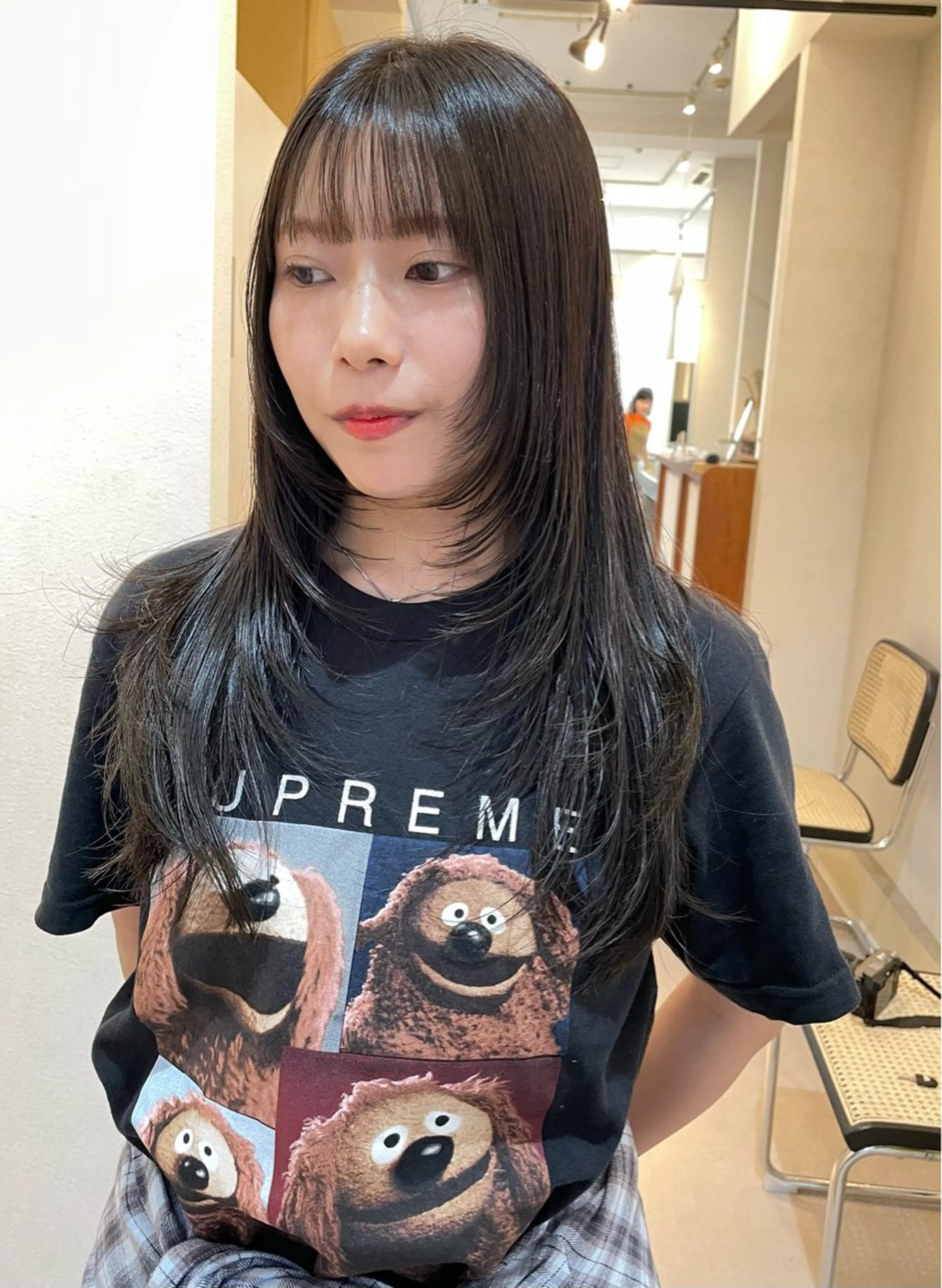 ロング カット ヘアカラー KAZU keshiki大名のヘアスタイル