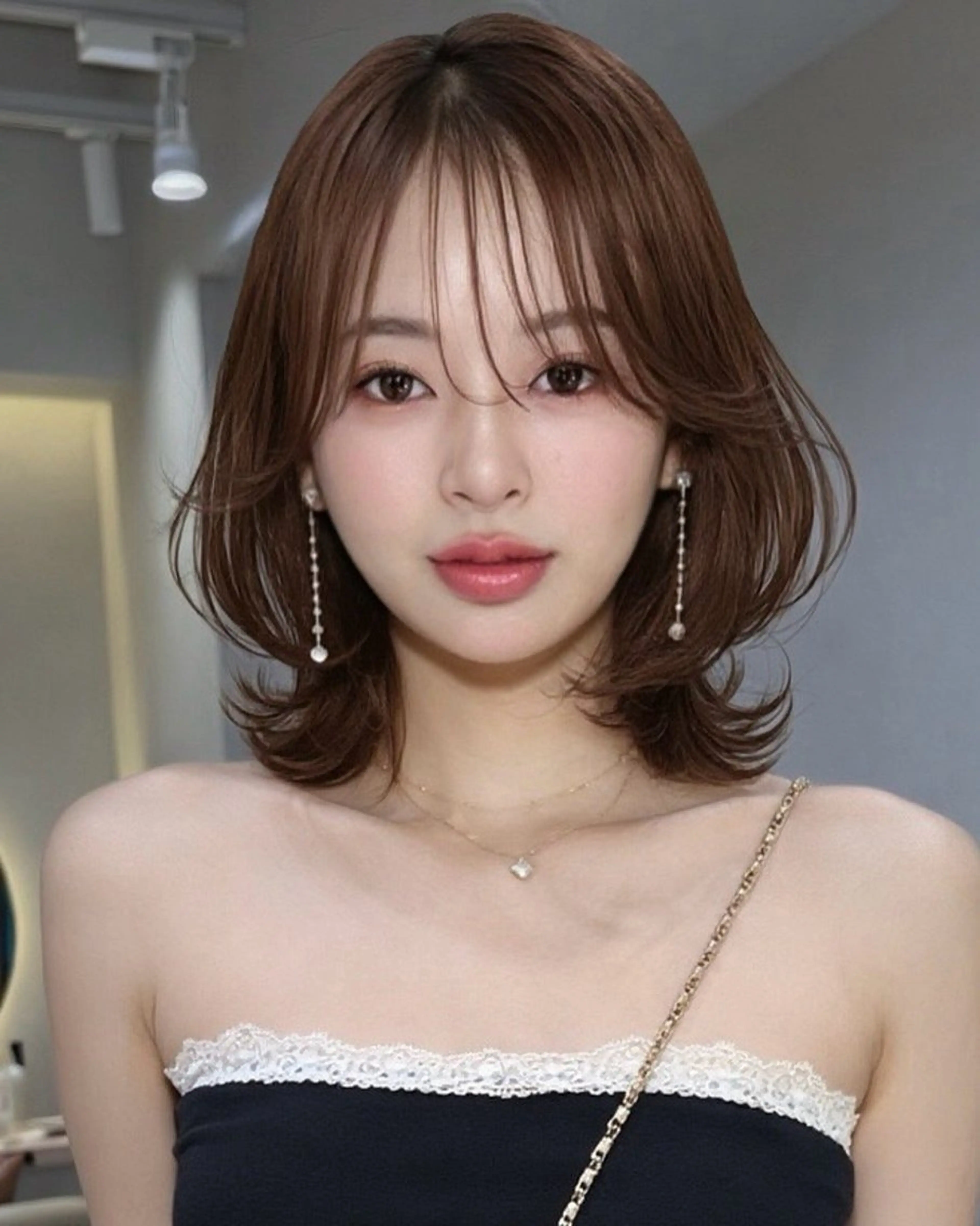 ショート カット ヘアカラー トリートメント じょー／ボブ カット/白髪ぼかしのヘアスタイル