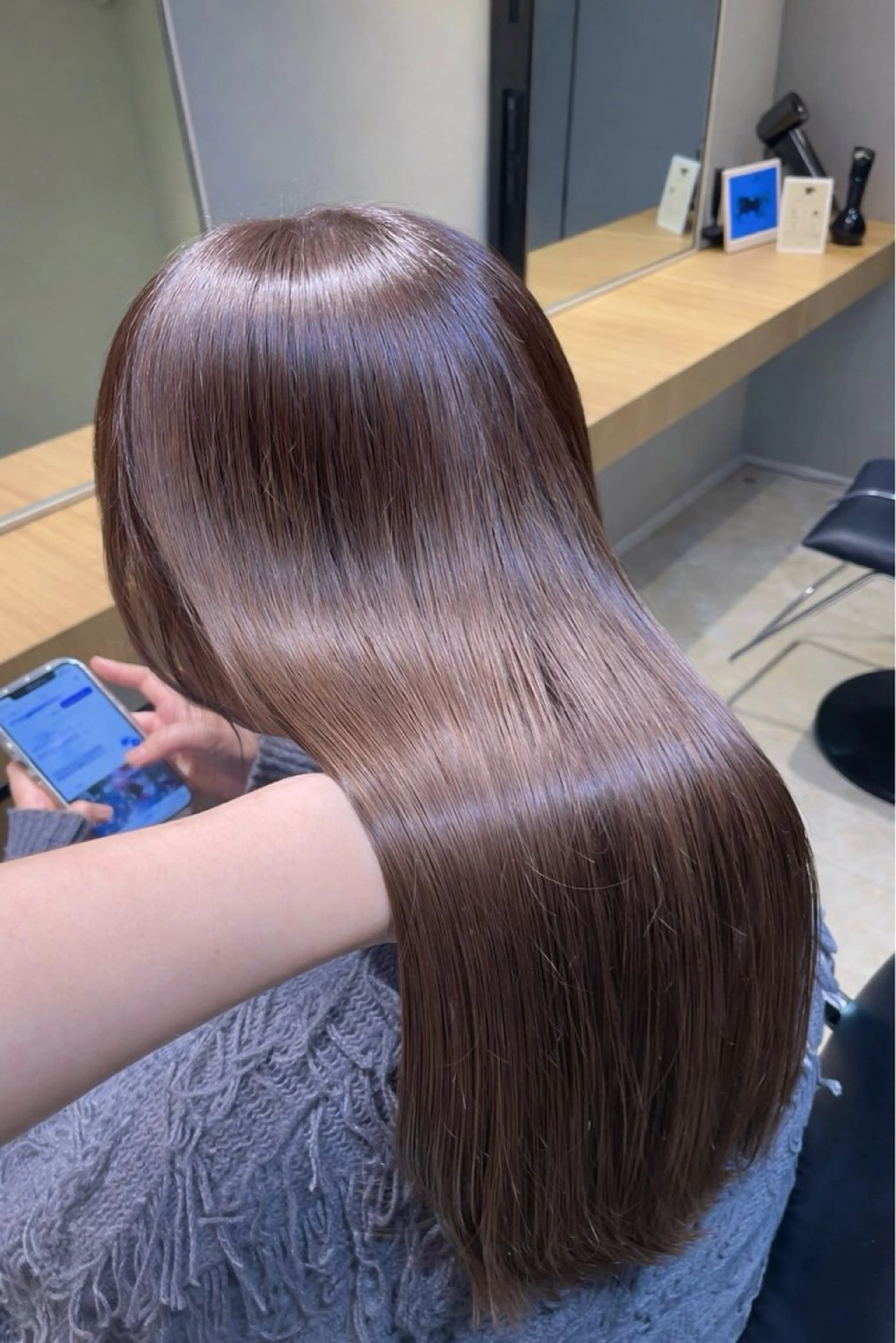 カラー 田口 純怜のヘアスタイル