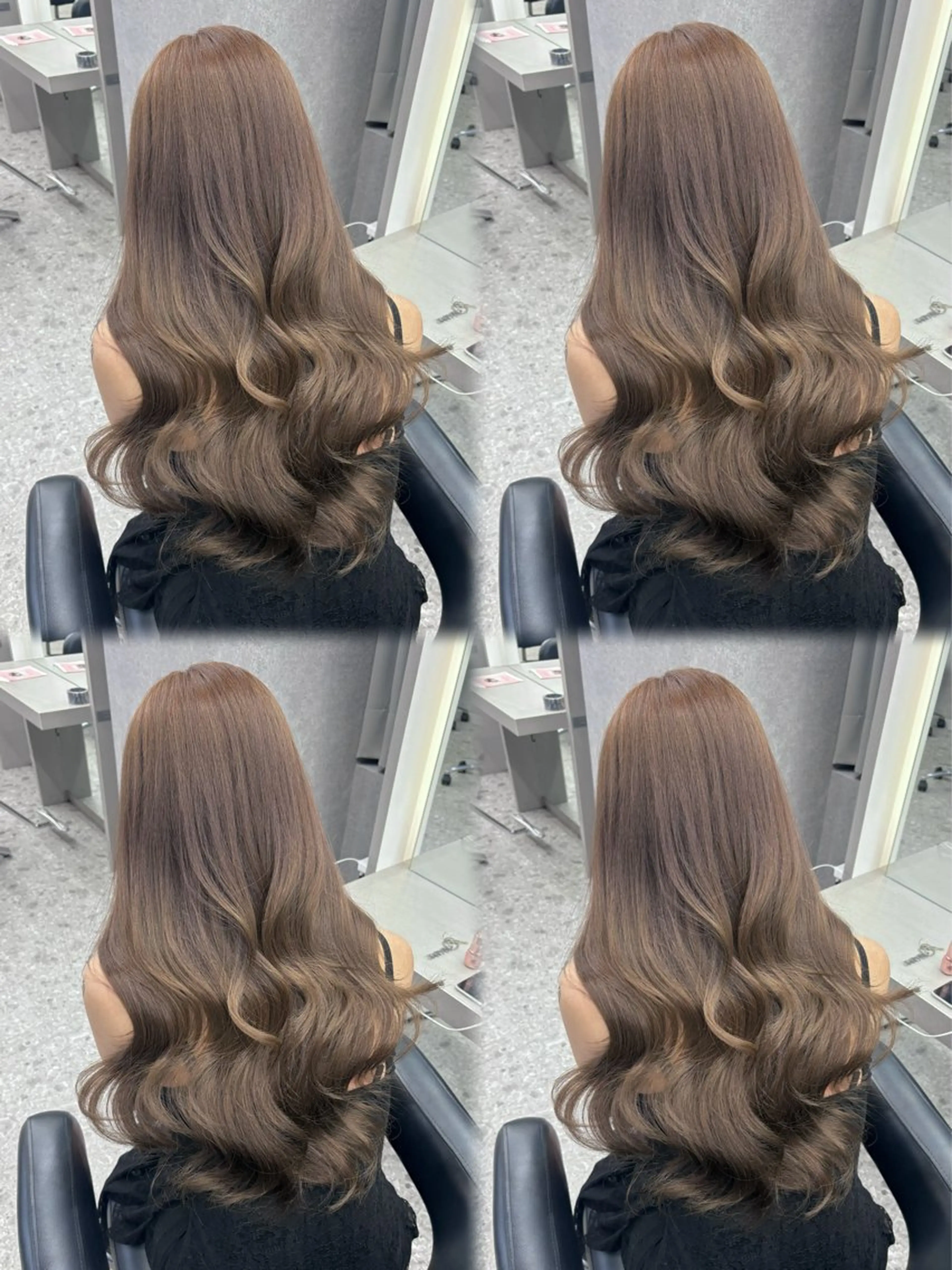 カラー カット ヘアカラー 家村 茉由のヘアスタイル