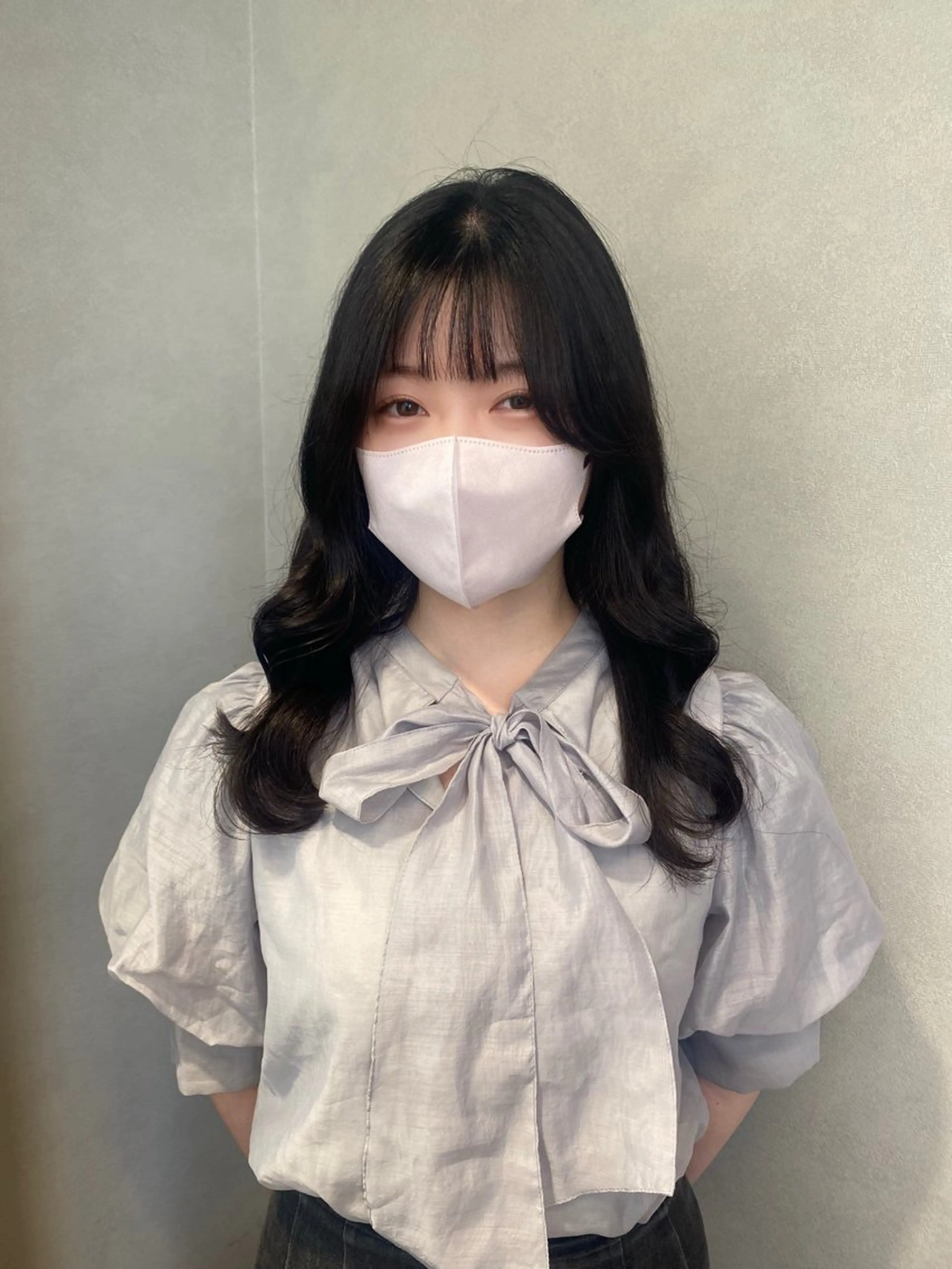 ミディアム MIREI /韓国風 ショート/大阪美容室のヘアスタイル