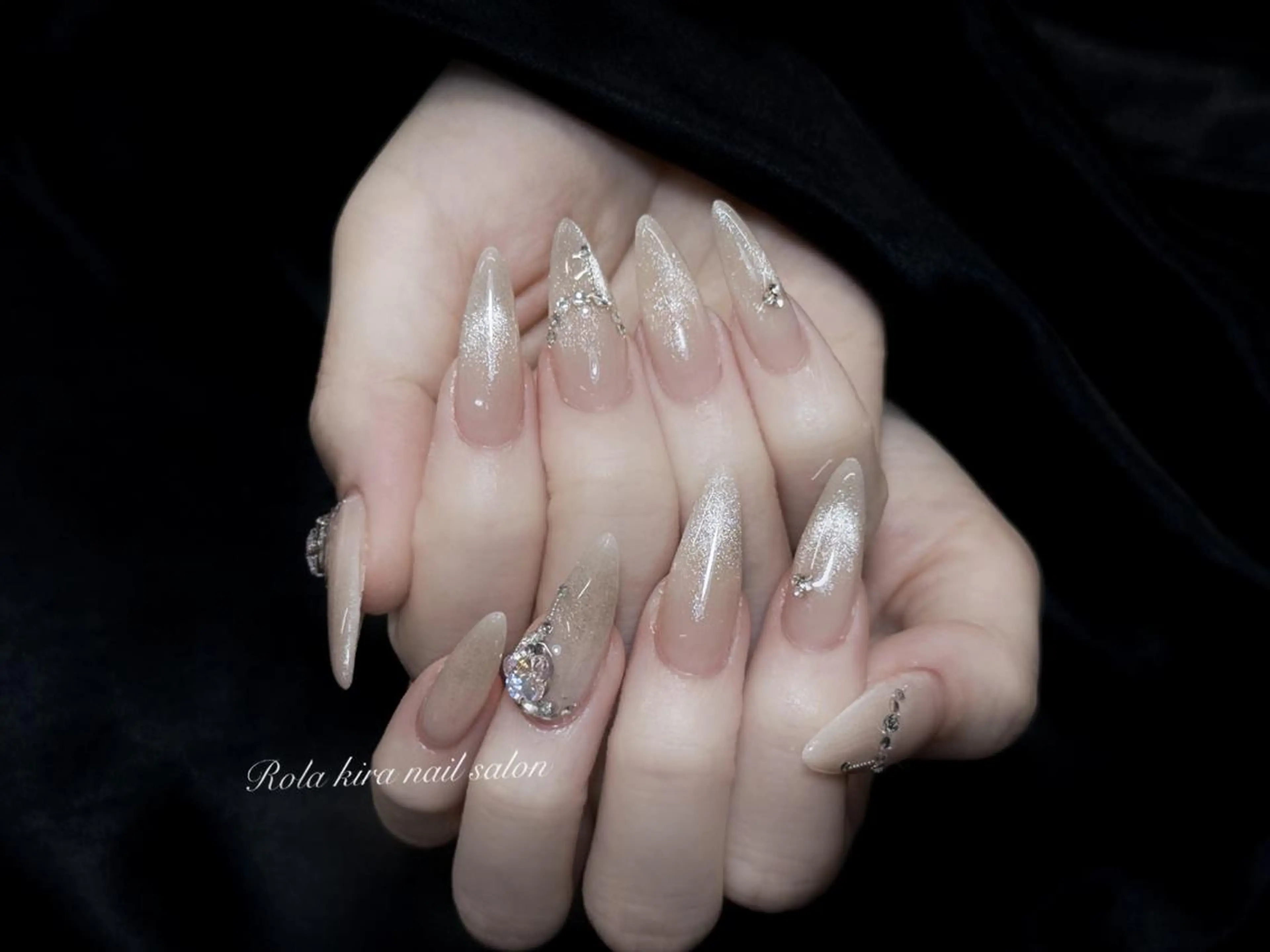 【人気NO.1】長さだし 持ち込みデザイン120分(パーツ付け放題) ¥12880→¥11580の写真