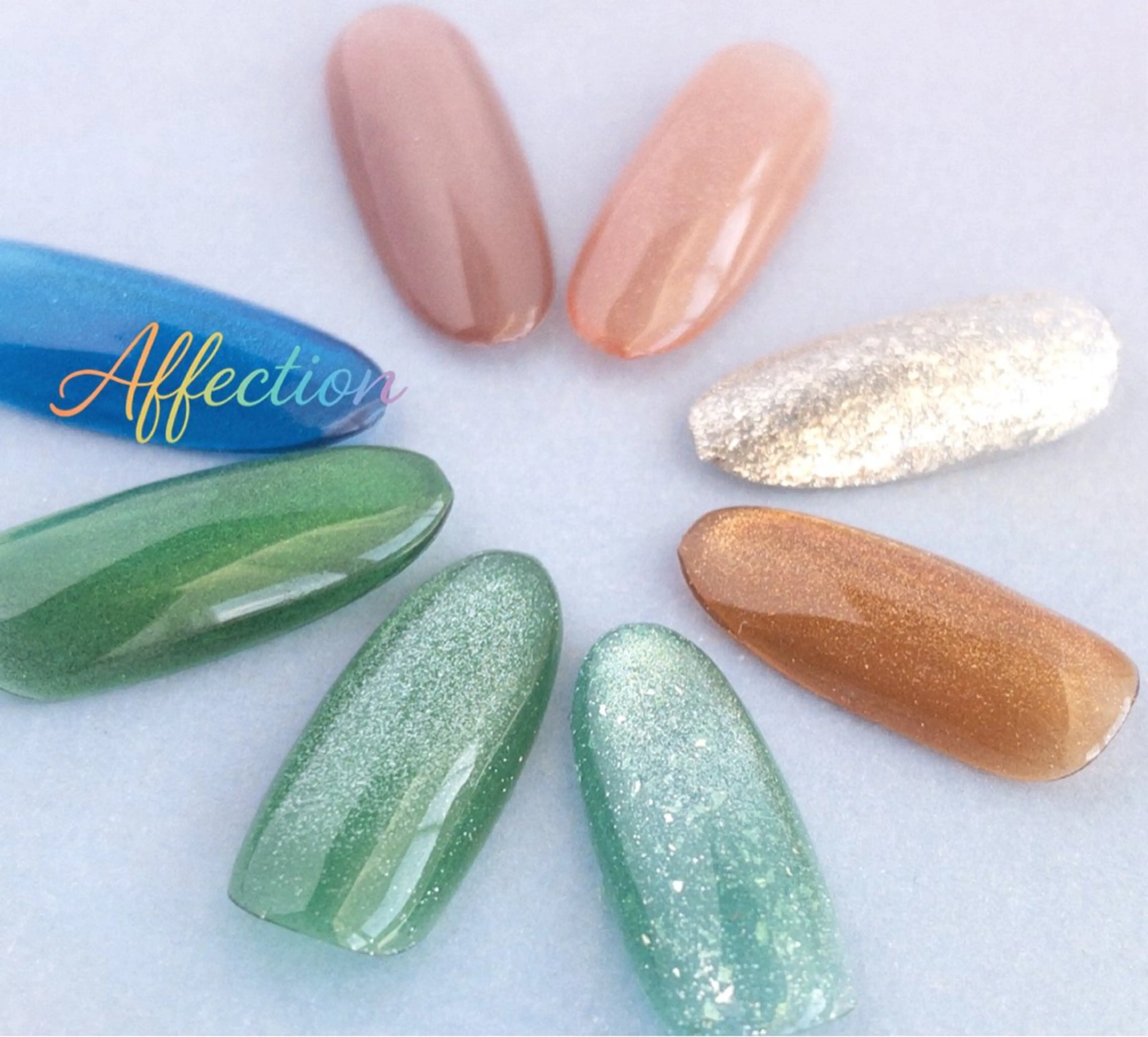 ネイル ハンドネイル affection 9のネイルデザイン