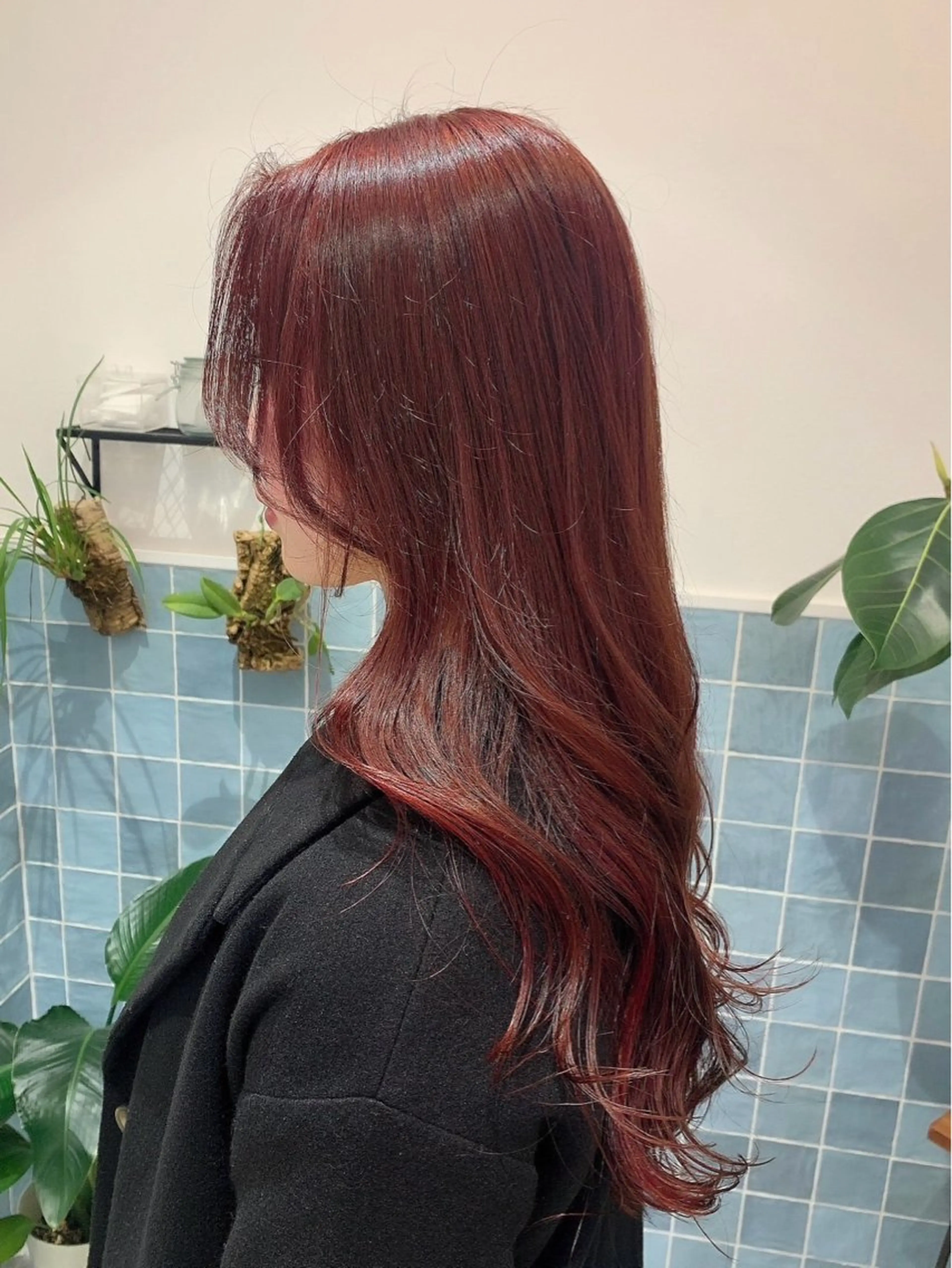 透明感/発色up🎶【ブリーチなしWカラー🍒】の写真