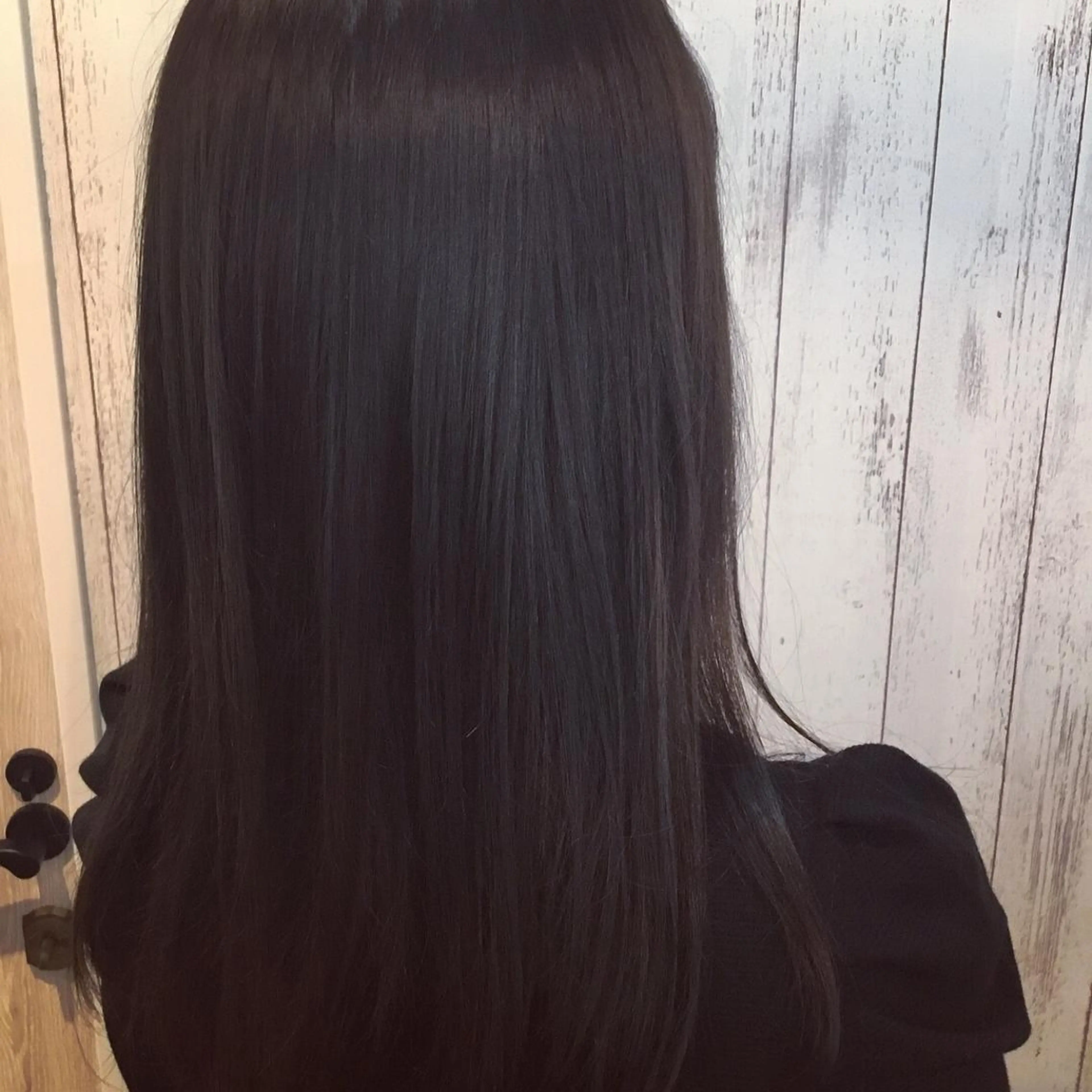 ロング カラー パーマ 金崎 新吾のヘアスタイル