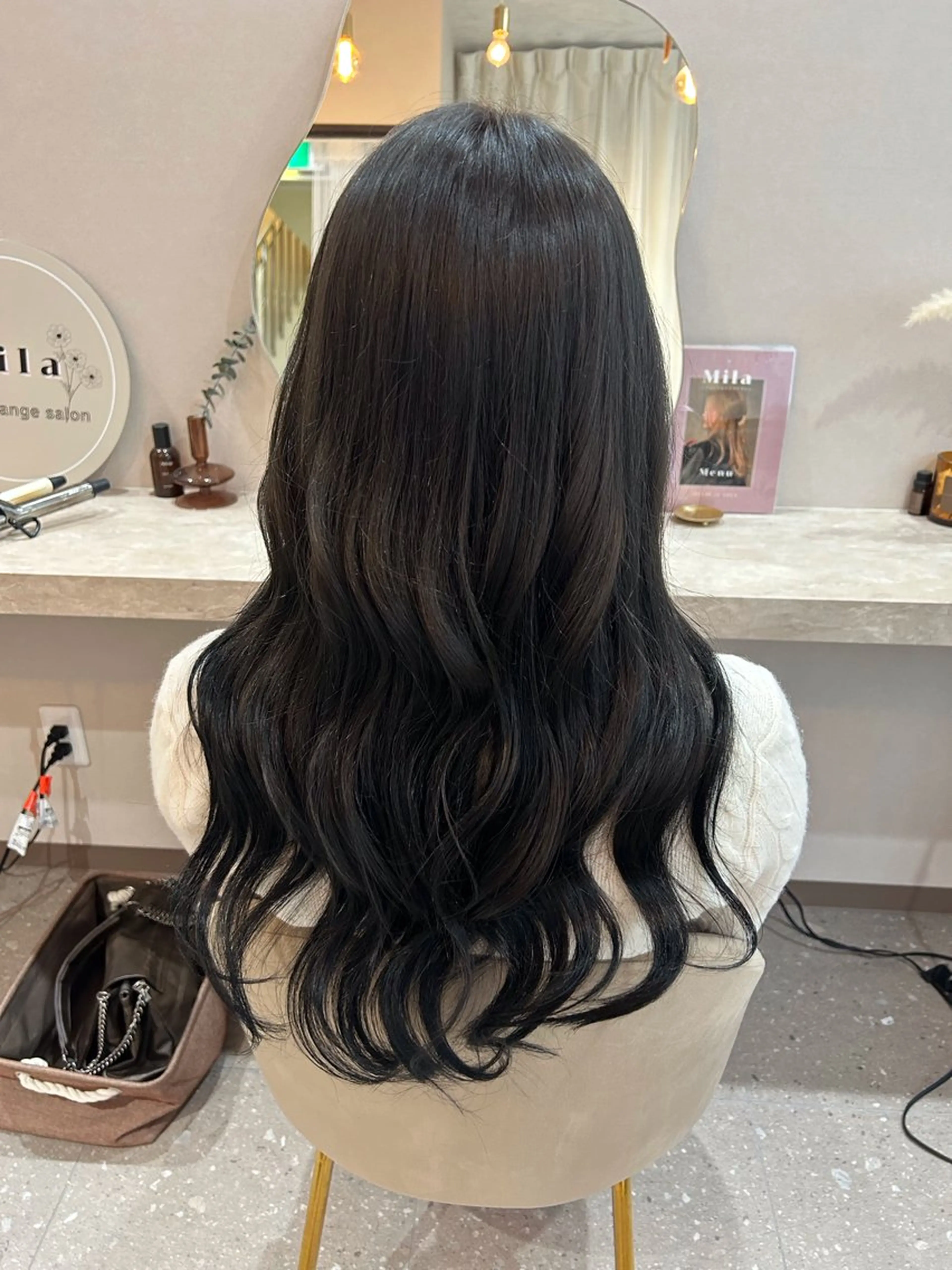ロング ヘアアレンジ エクステ＆ヘアセット Milaのヘアスタイル