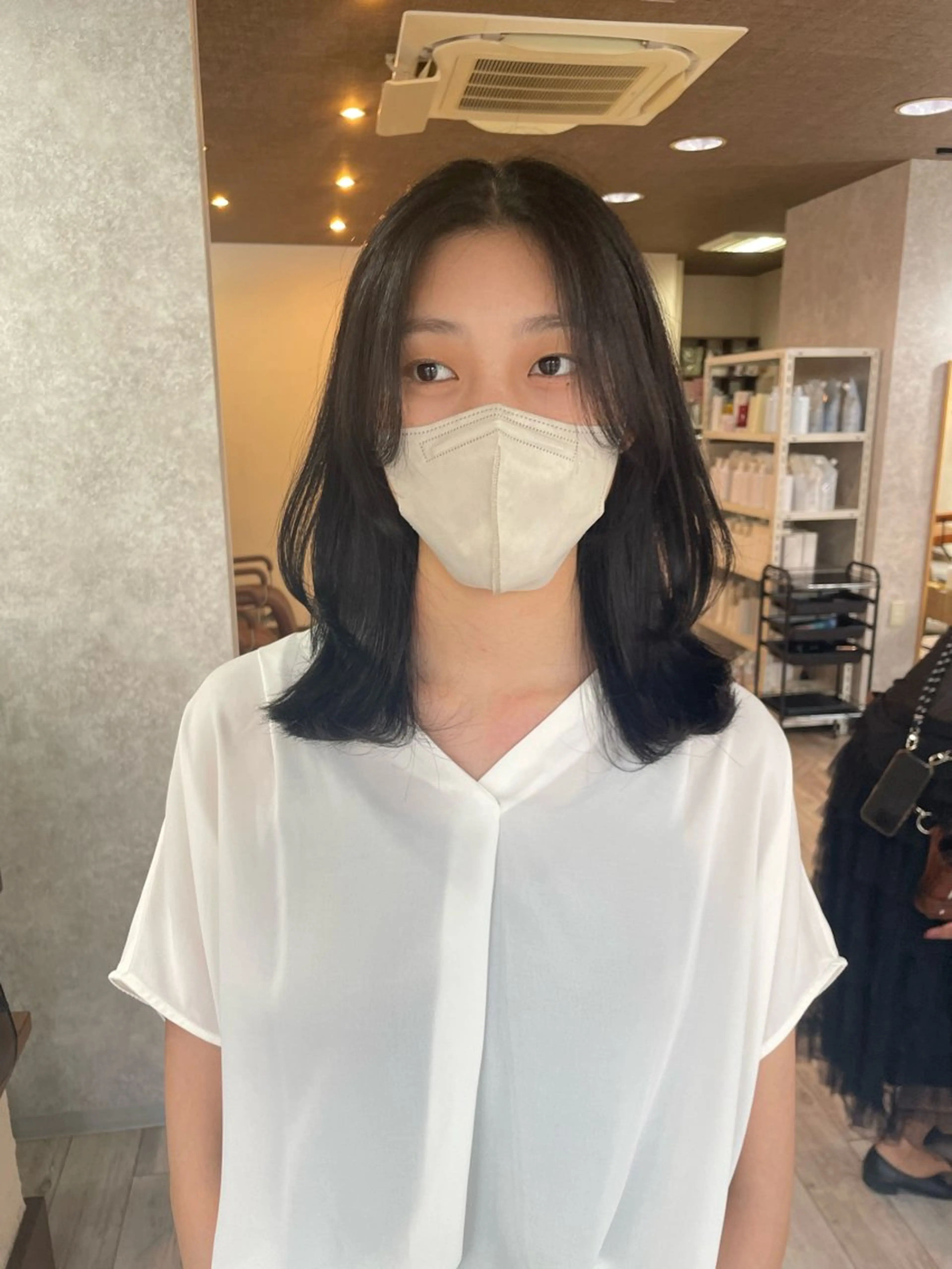 セミロング カラー 🫧ヒシダアキ taboo.i🫧のヘアスタイル