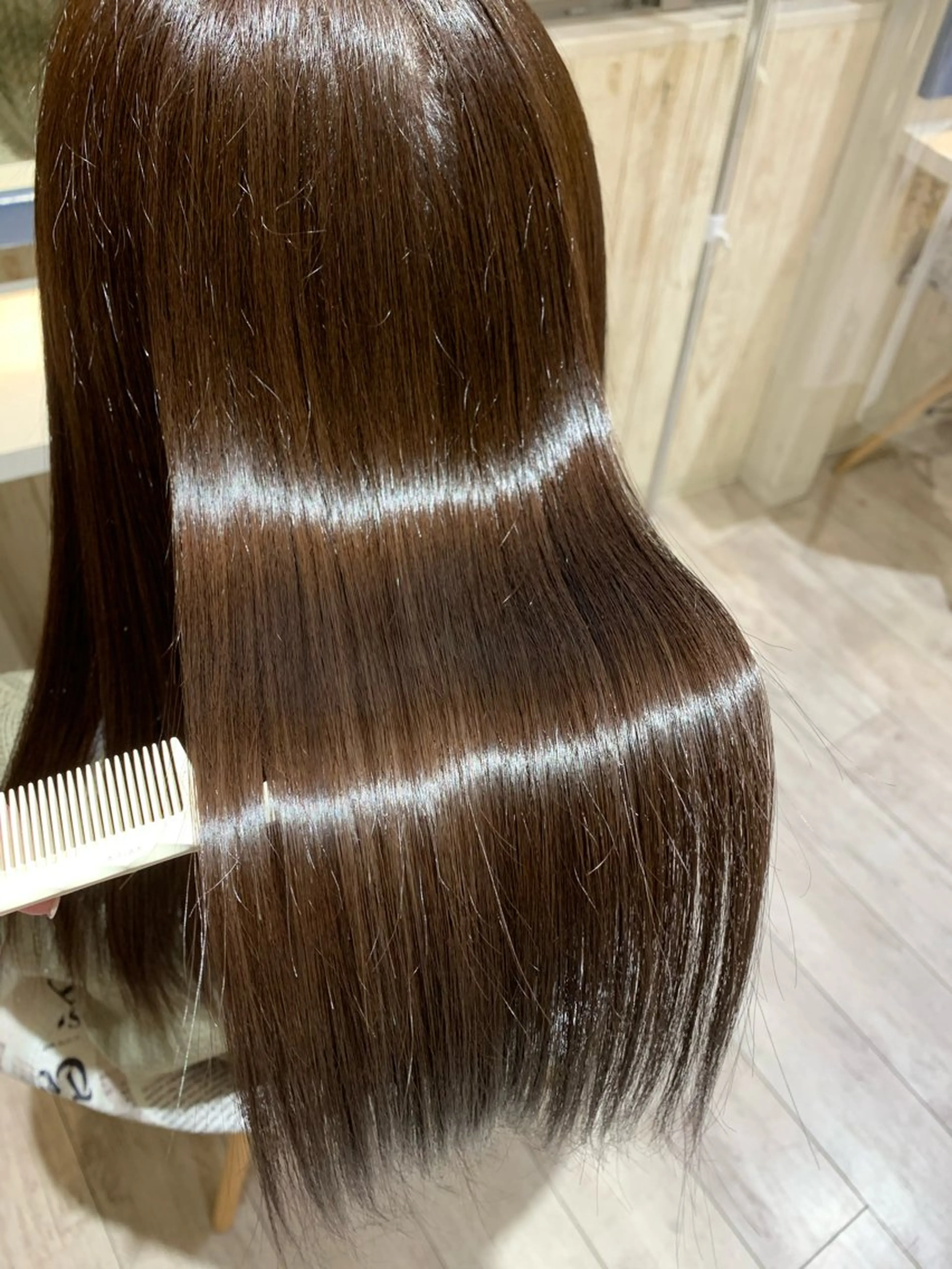 カット＋髪質改善メテオカラー＋髪質改善ケラチンTRの写真