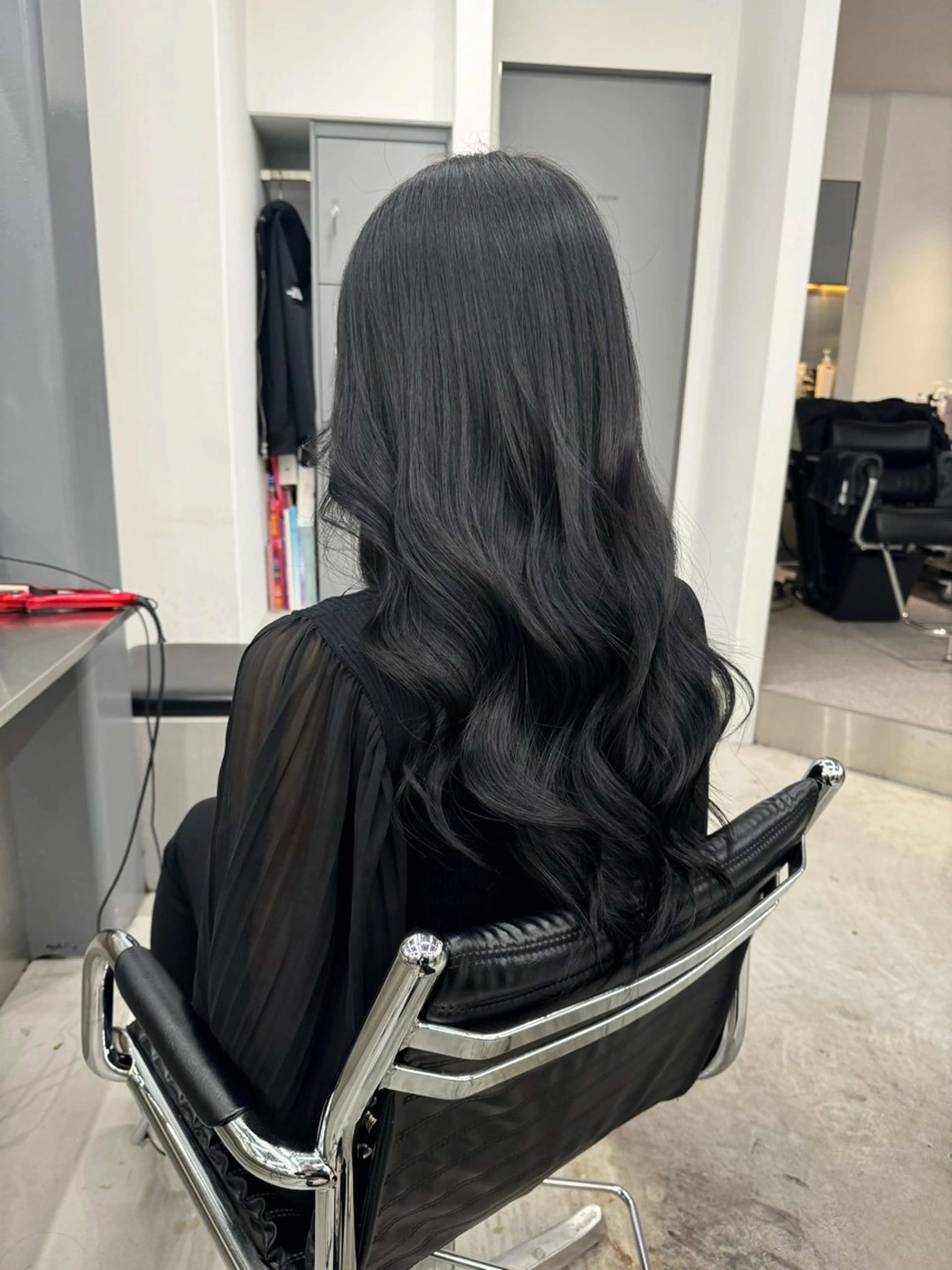 🩵ブリーチなし透け感カラー+似合わせカット🩵の写真