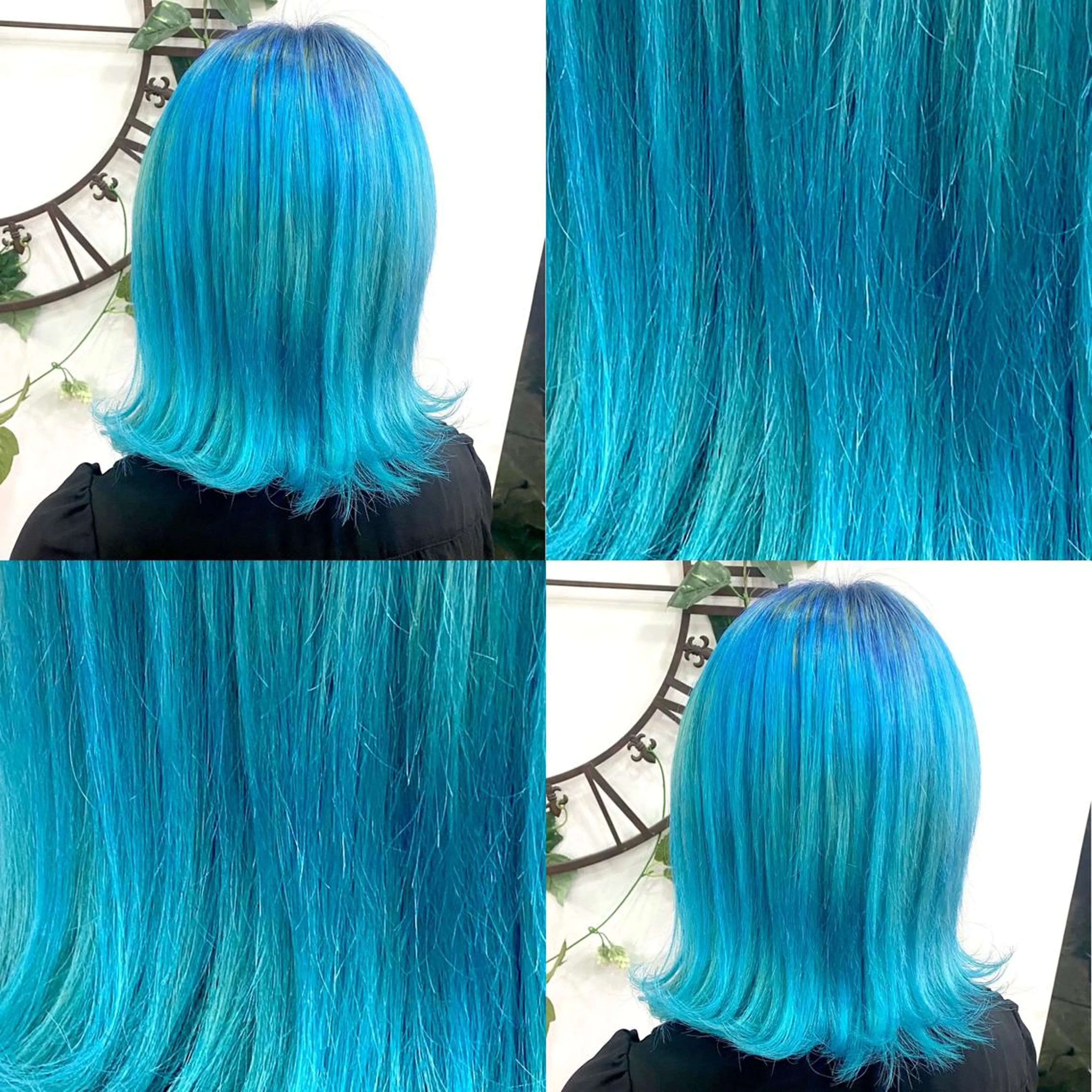 ミディアム カラー ハイトーン💫 エクステ💫maiのヘアスタイル