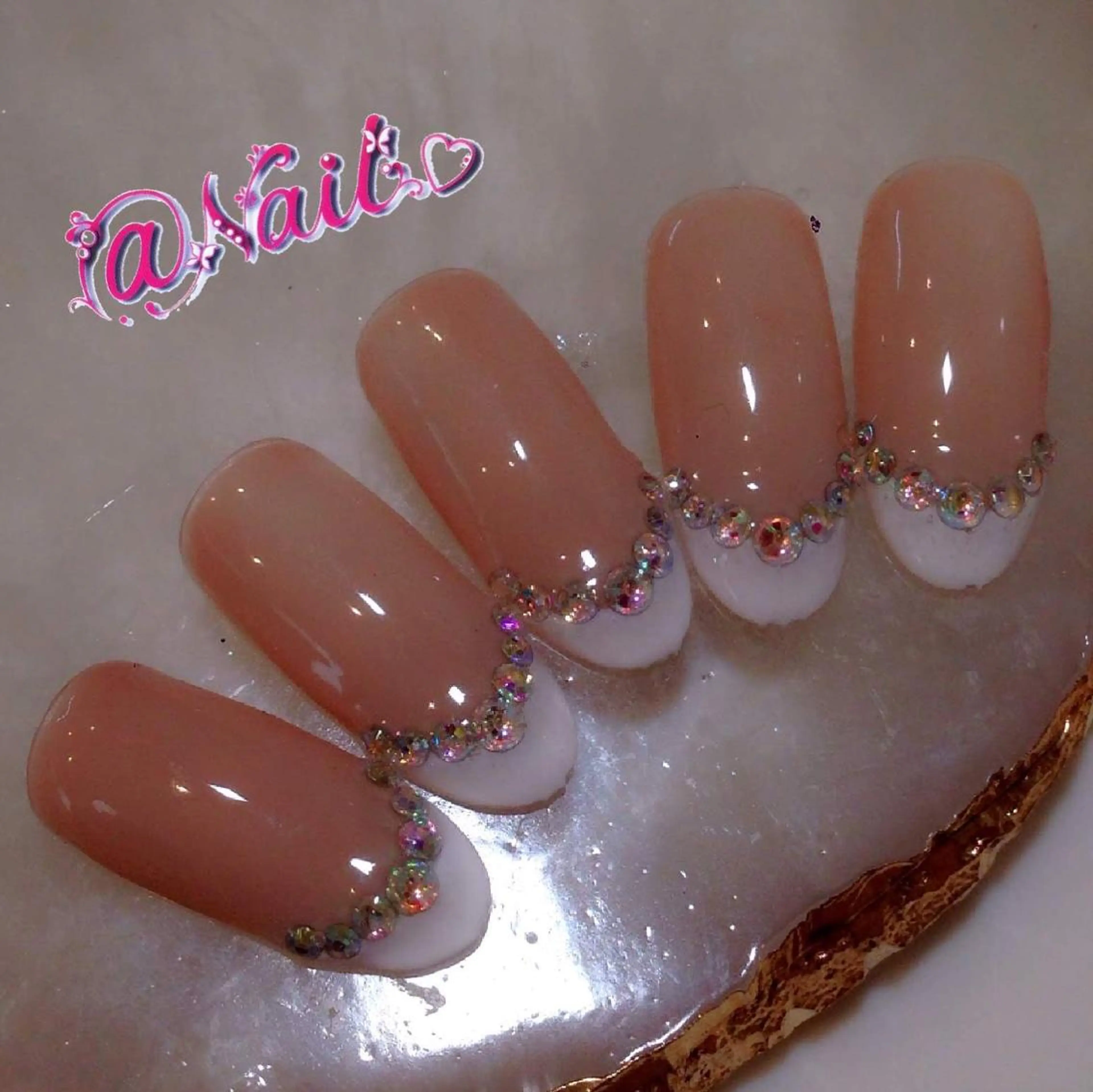 ネイル ネイルチップ 小尾 栞のネイルデザイン