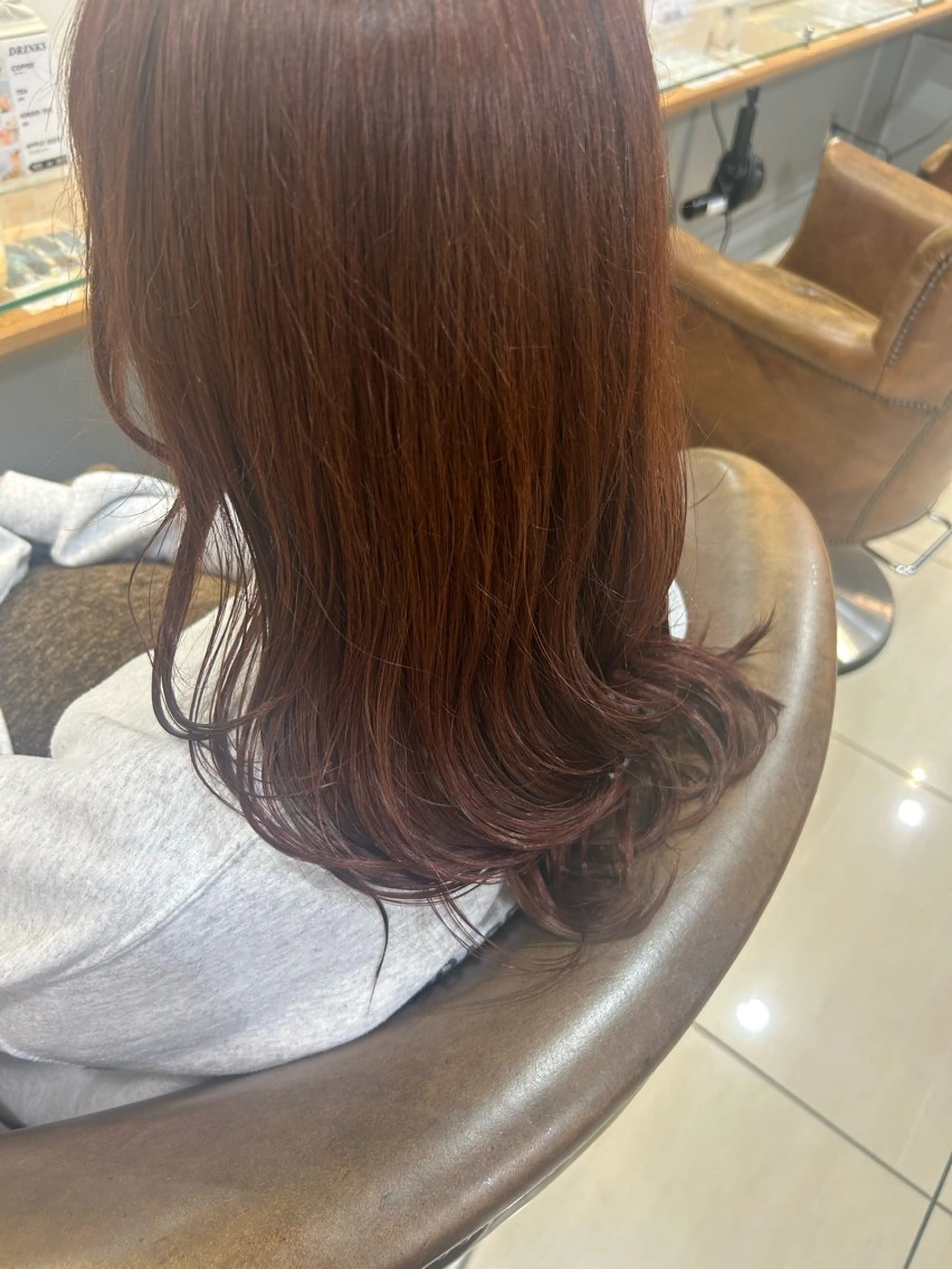 セミロング 韓国ヘアー🇰🇷 MIWAのヘアスタイル