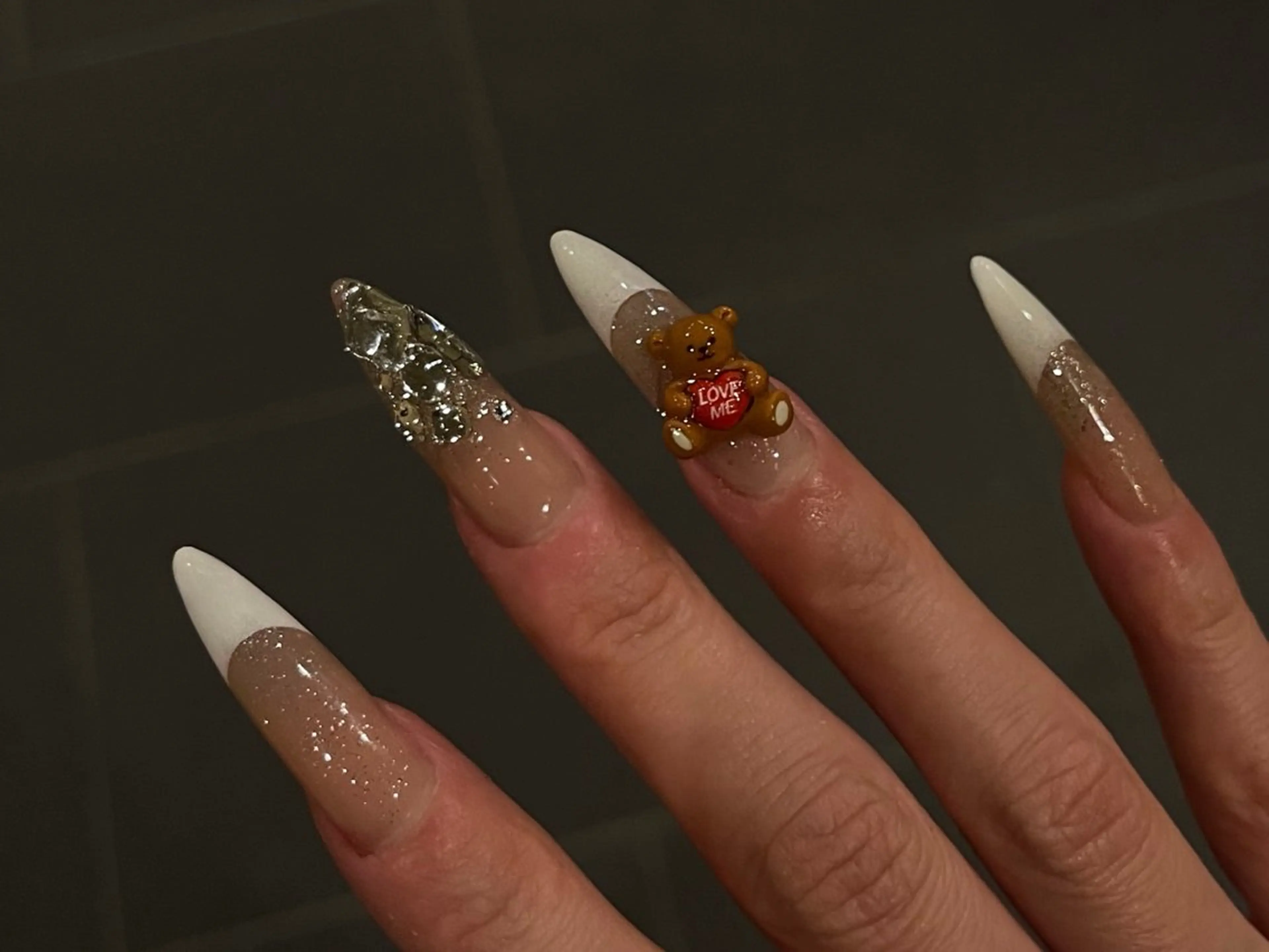 ネイル ハンドネイル ハンドケア ワンホン/韓国 nail 大阪アメ村のネイルデザイン