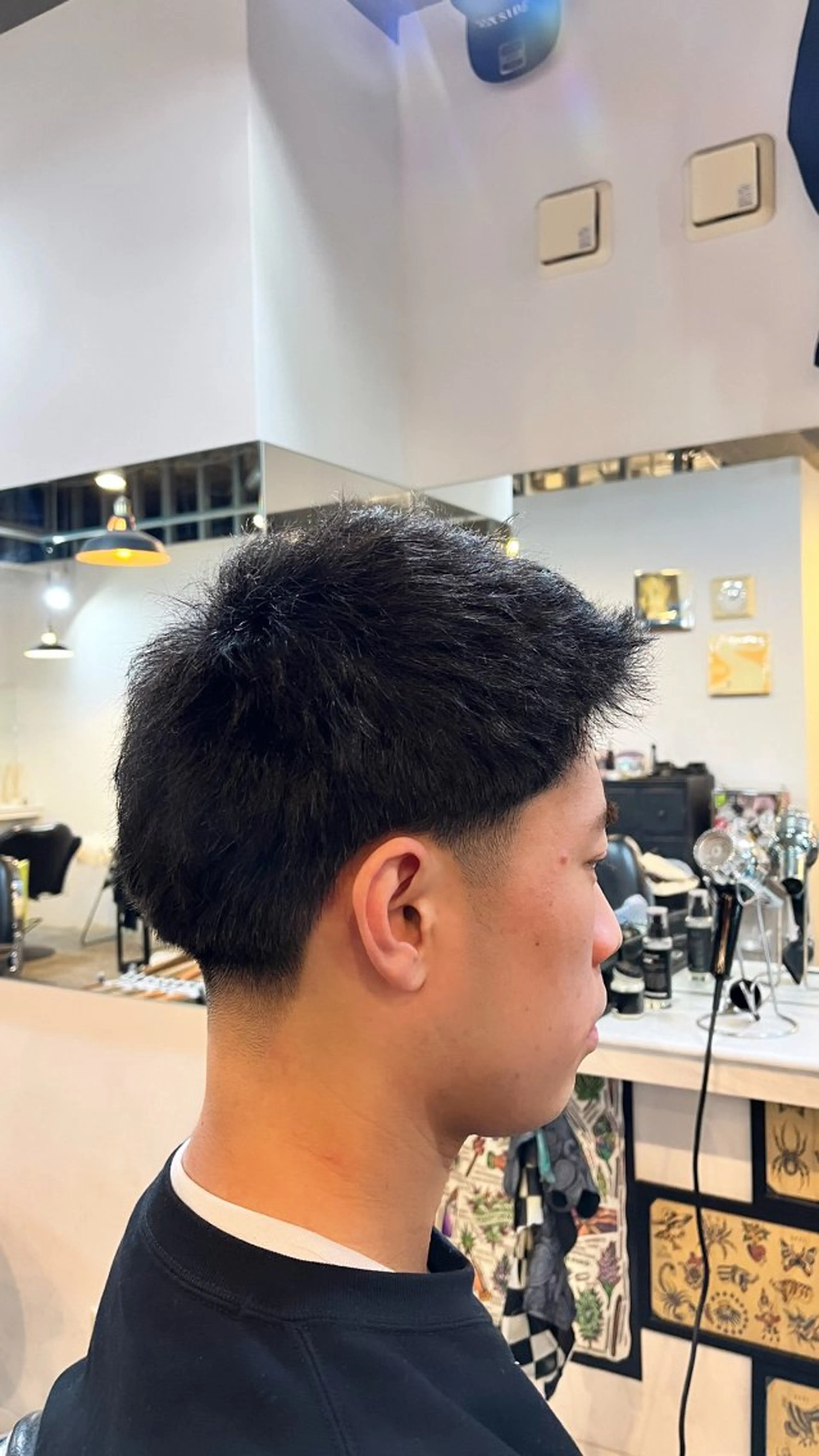 ショート メンズ カット East Side Barber Shop所属・門岡 一沙のヘアスタイル