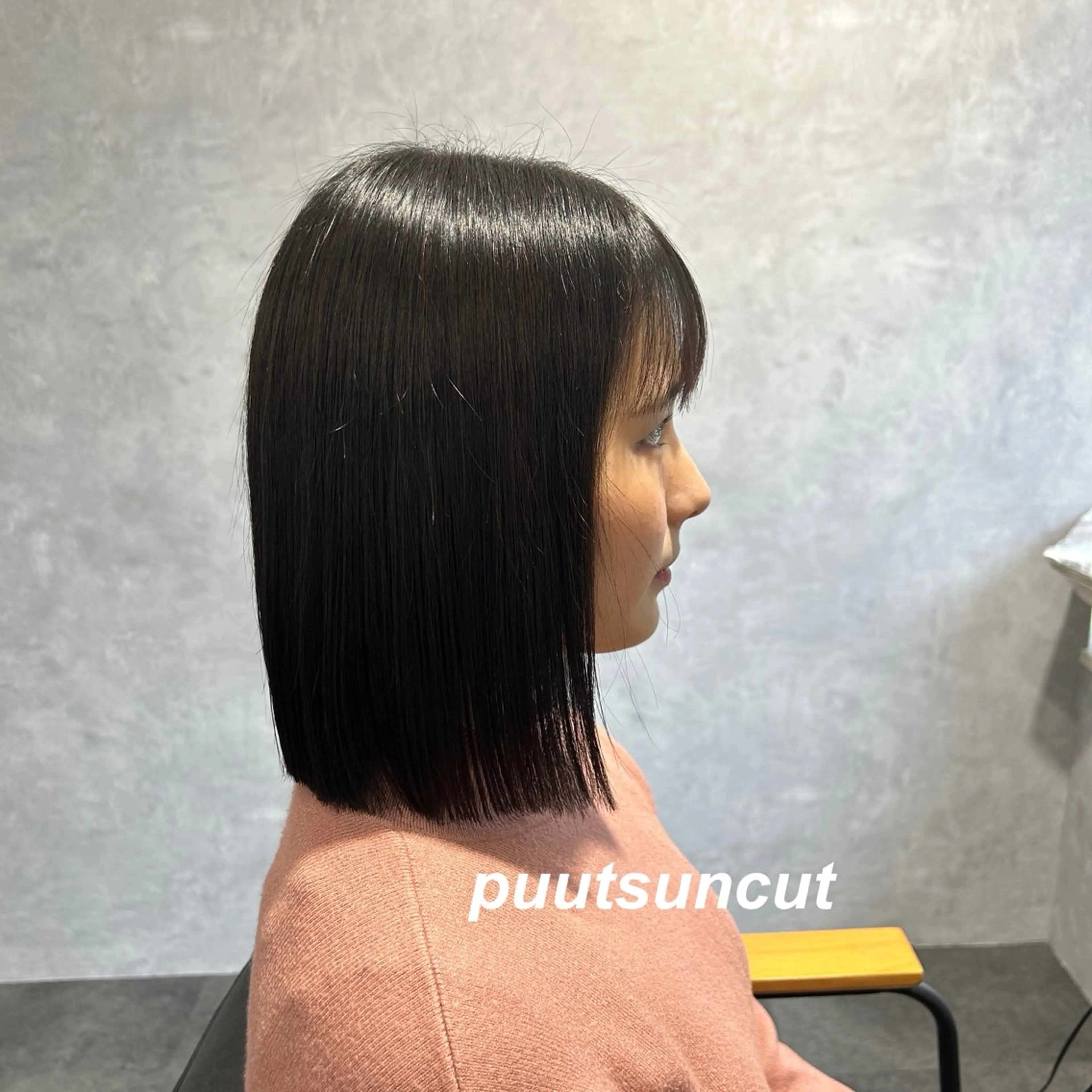 ミディアム ボブ プルエクステ/インナ ーカラー🦊はるなのヘアスタイル