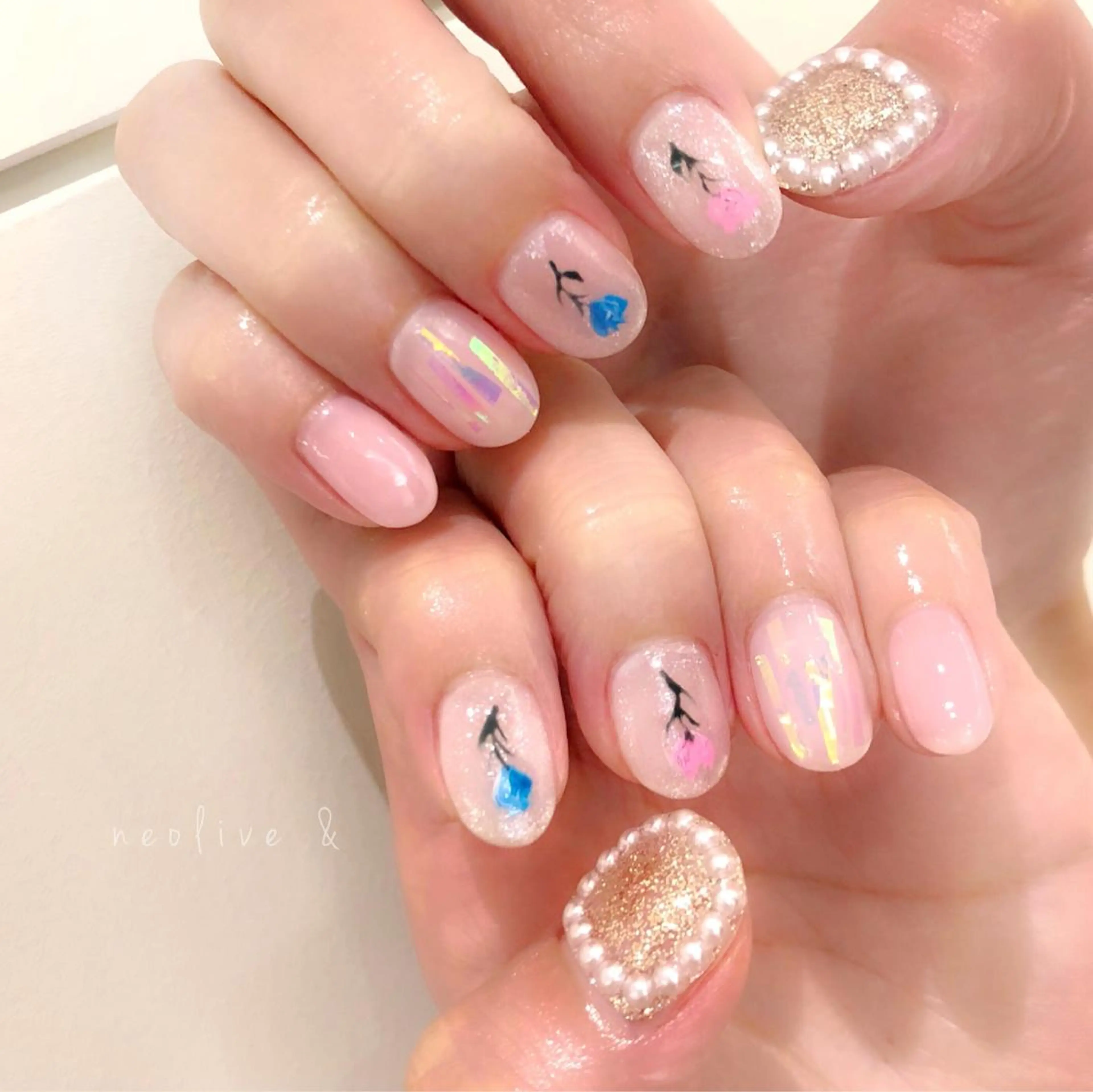 ネイル ハンドネイル Yuriko Omi パラジェル/渋谷のネイルデザイン