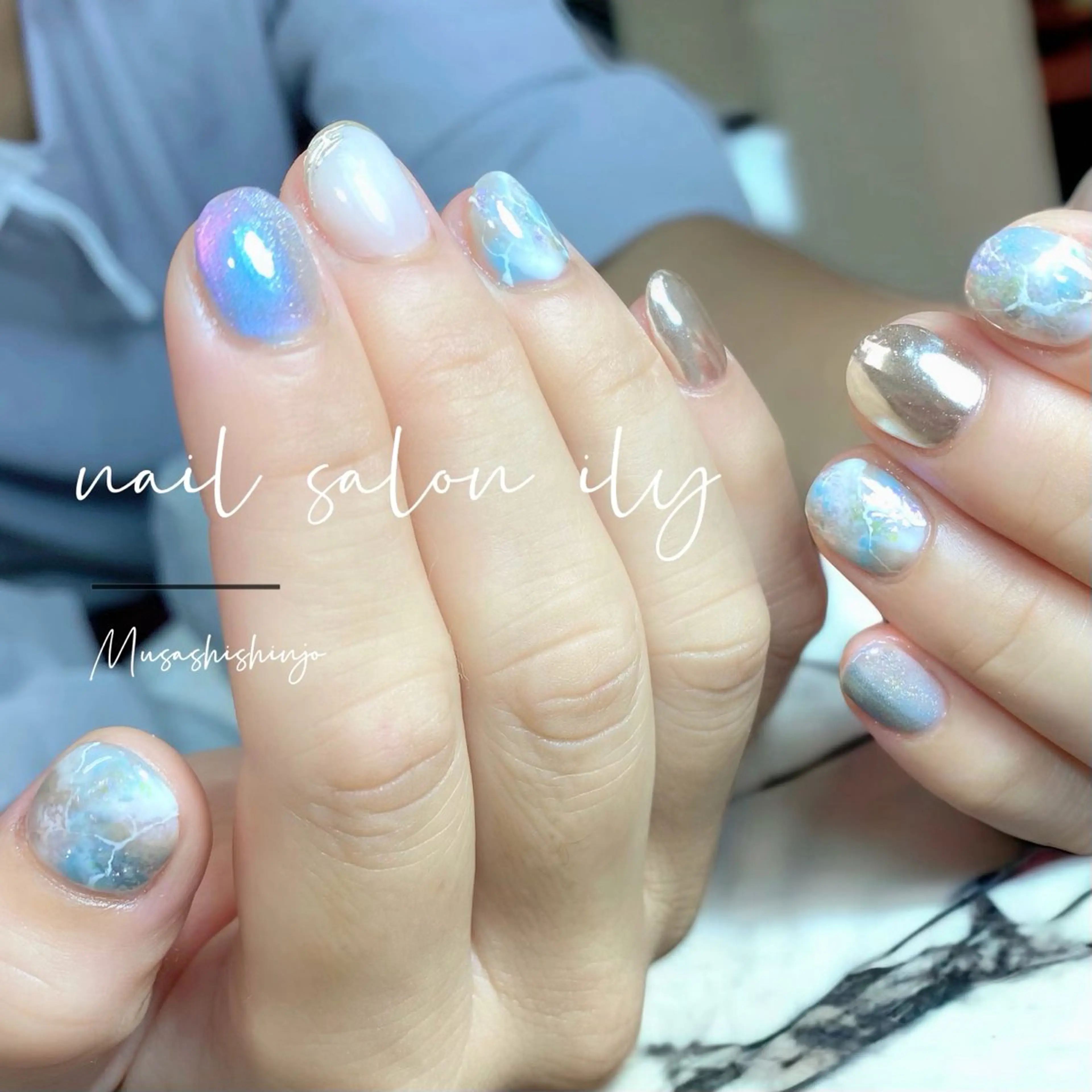ネイル nail salon ily 武蔵新城のネイルデザイン