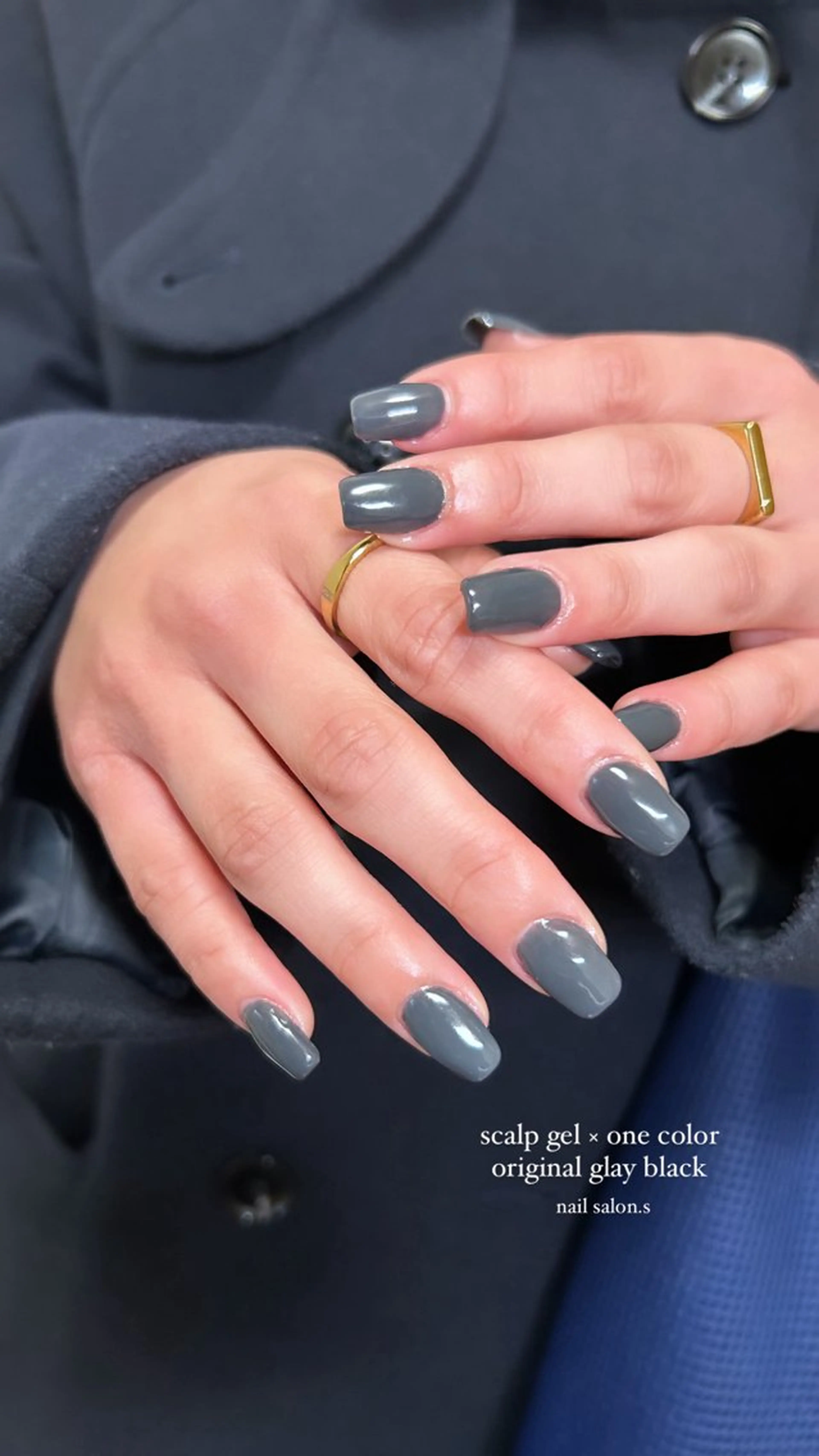 ネイル ジェルネイル ワンカラーネイル スカルプネイル シンプルネイル 春ネイル 関山 志乃のネイルデザイン