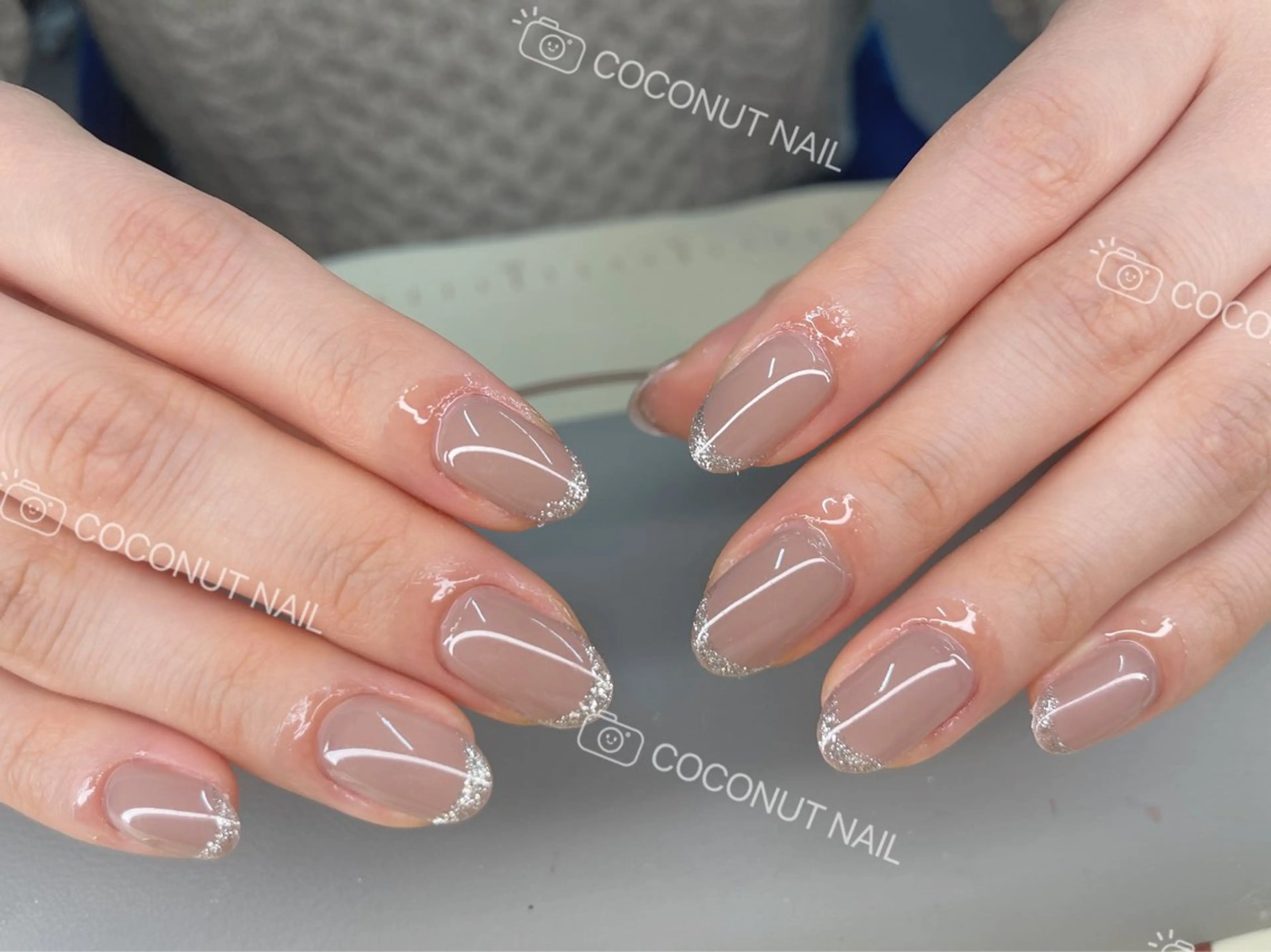 ネイル ハンドネイル 神田 ココナッツのネイルデザイン