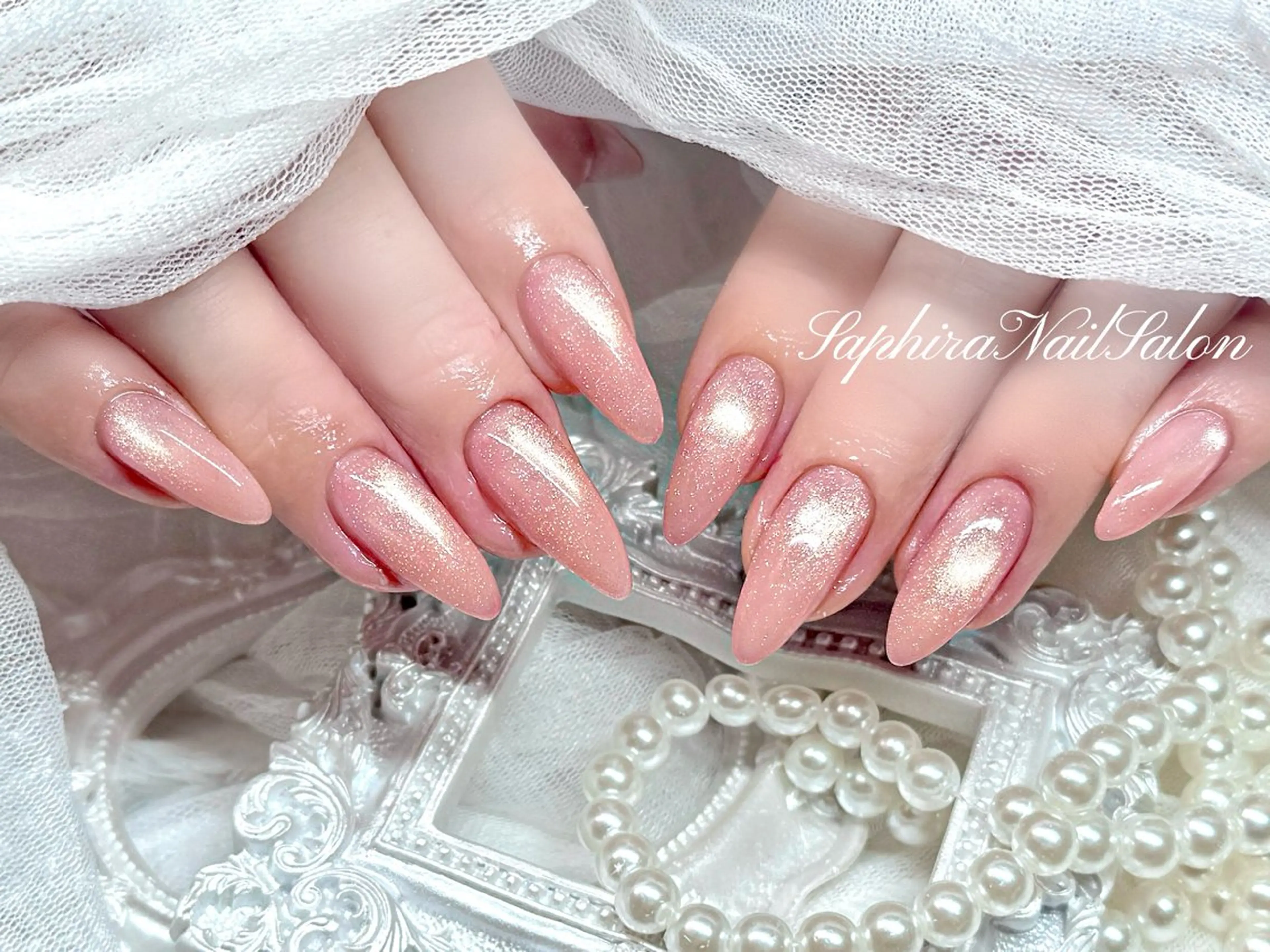 カラー ハンドネイル Saphiraネイル サロン錦糸町のネイルデザイン