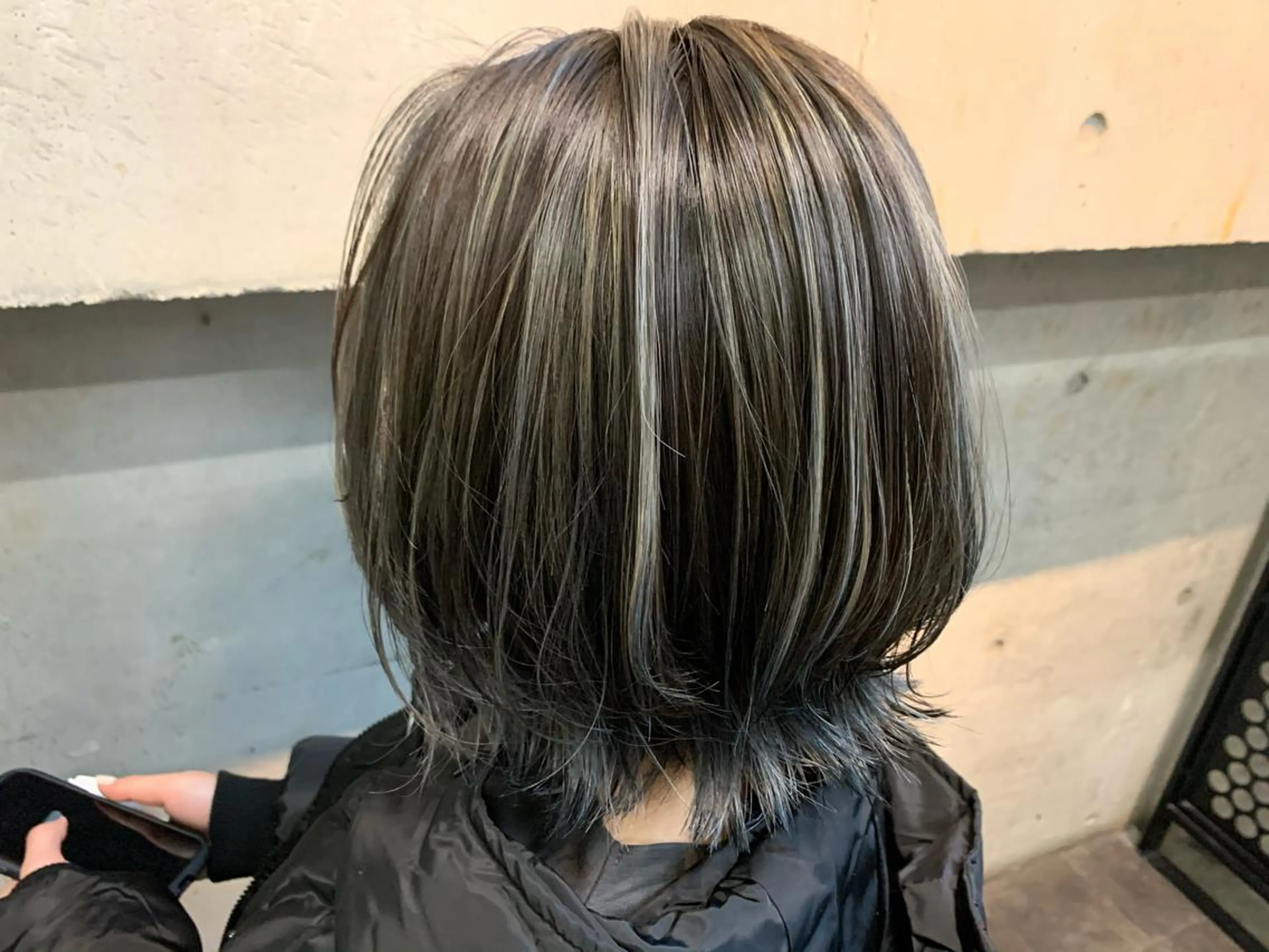 ミディアム 透明感カラー 金村真子のヘアスタイル