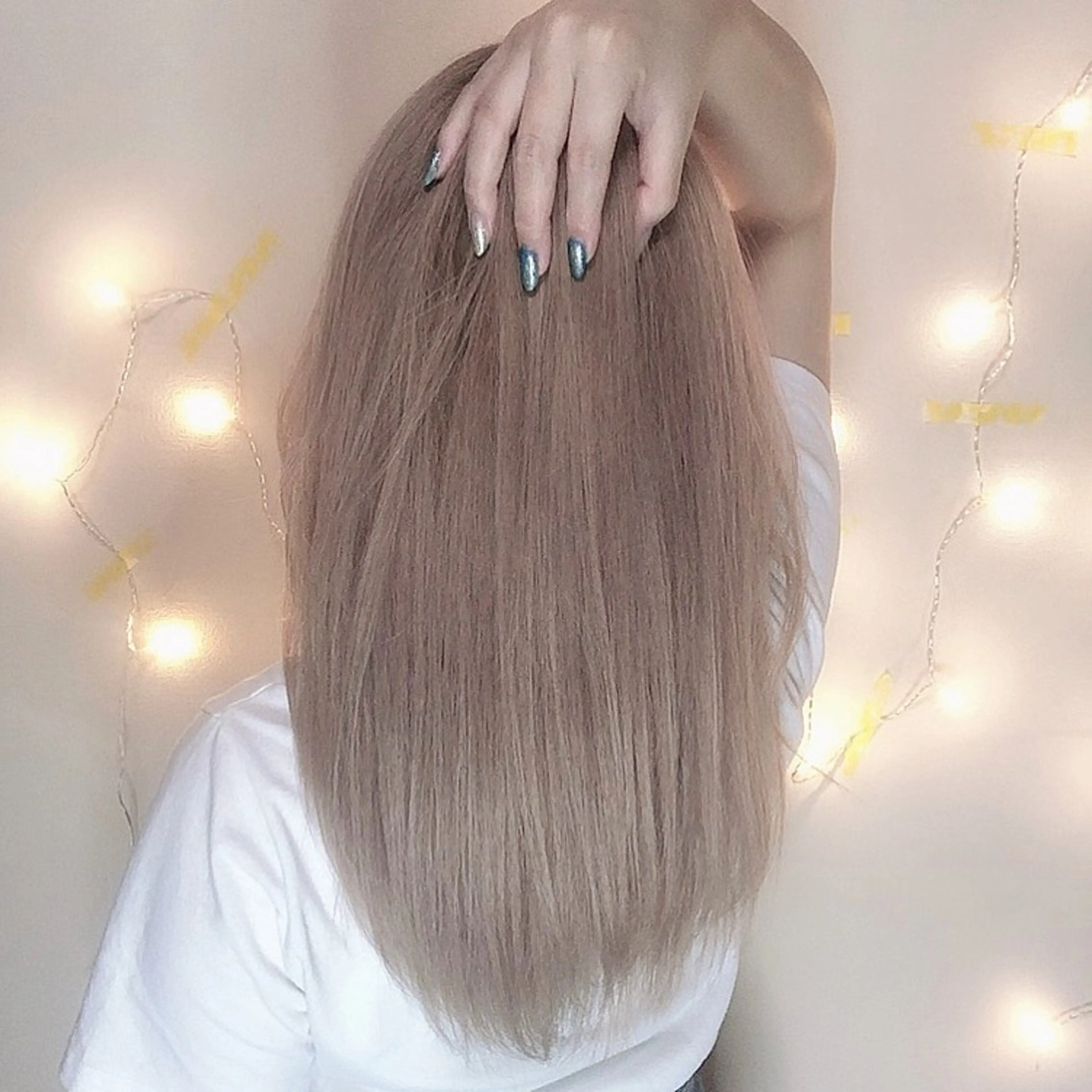 ケアブリーチWカラーエステ+oggiottoトリートメント最上級ケア13step✨の写真