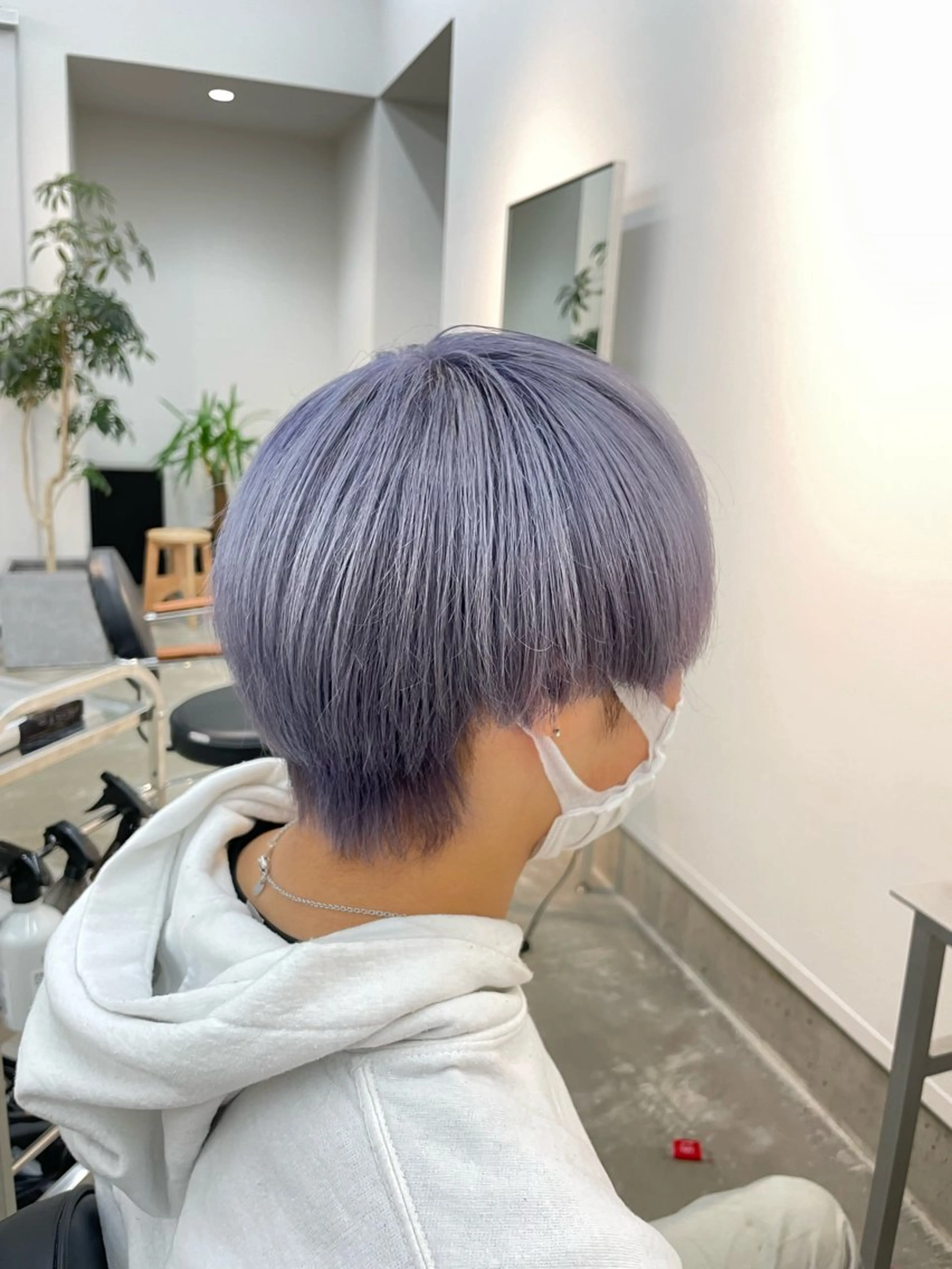 カラー ヘアカラー トリートメント Yuito/カラー/ ブリーチ/ストレートのヘアスタイル