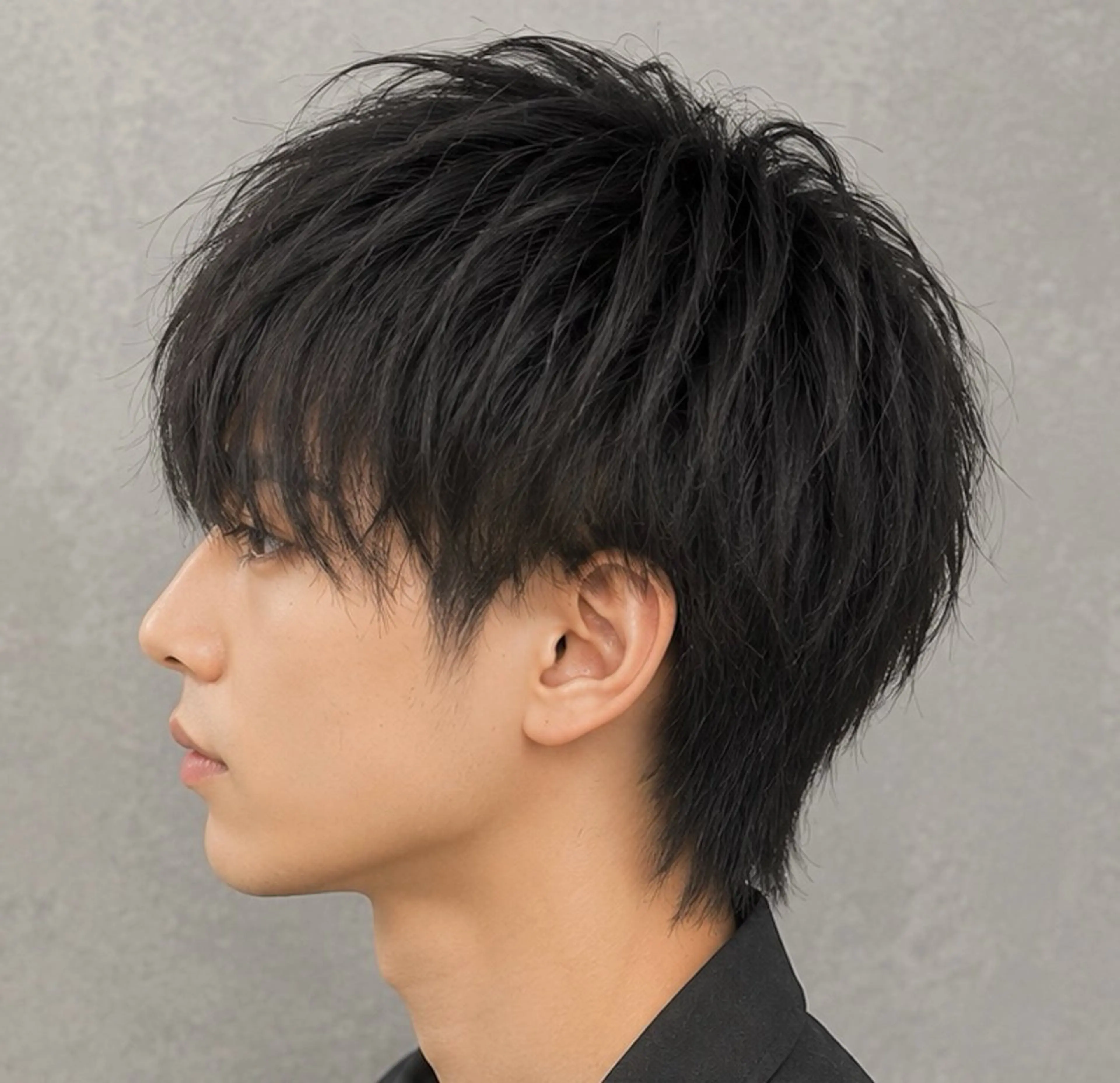 メンズ クロヤマ ノアミのヘアスタイル
