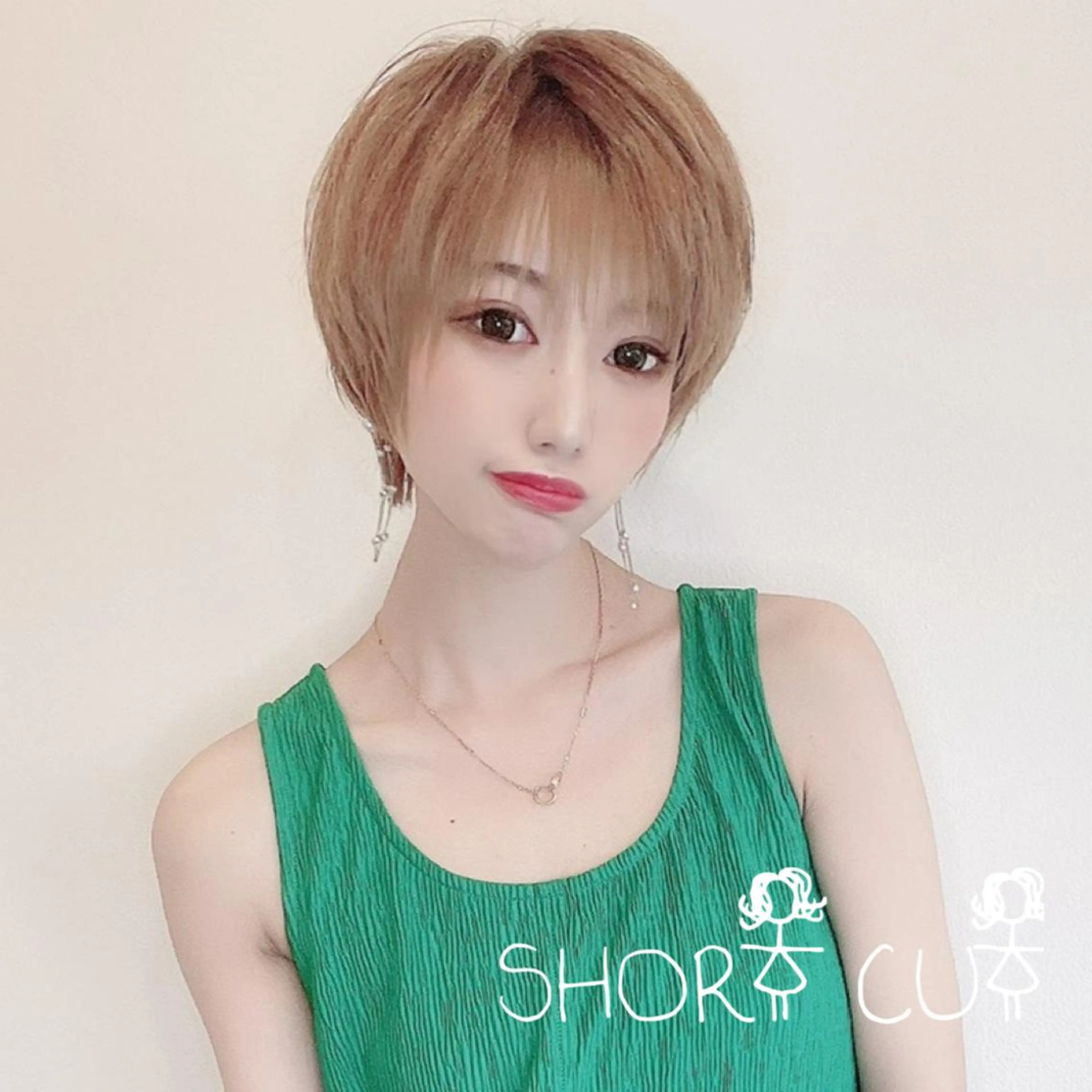 ショート くせ毛 顔周りカット 似合わせカット トリートメント 渋谷レイヤーカット❌ 縮毛矯正専門/武田涼のヘアスタイル