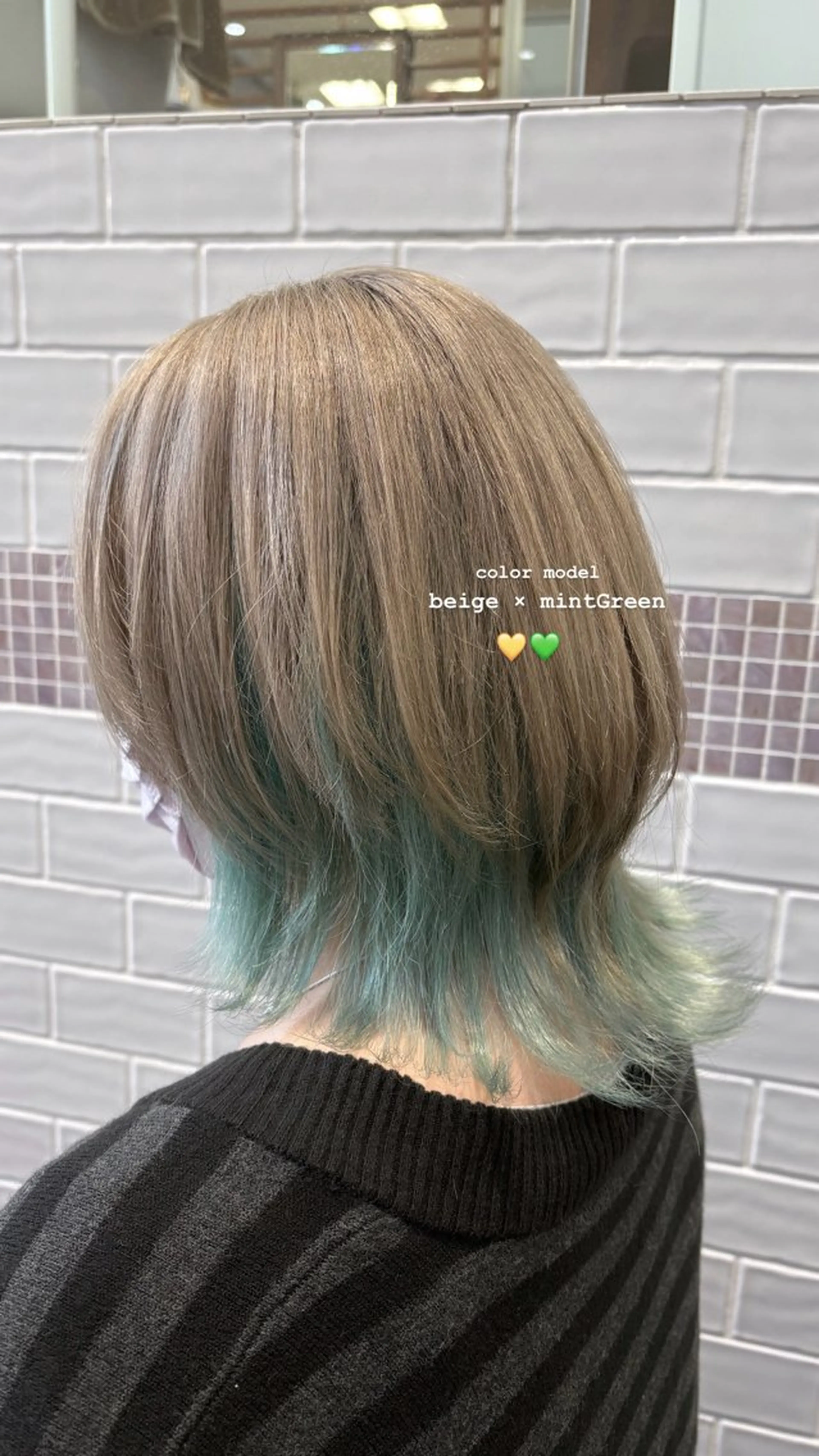 ミディアム 熊田 秀佳　川口店のヘアスタイル