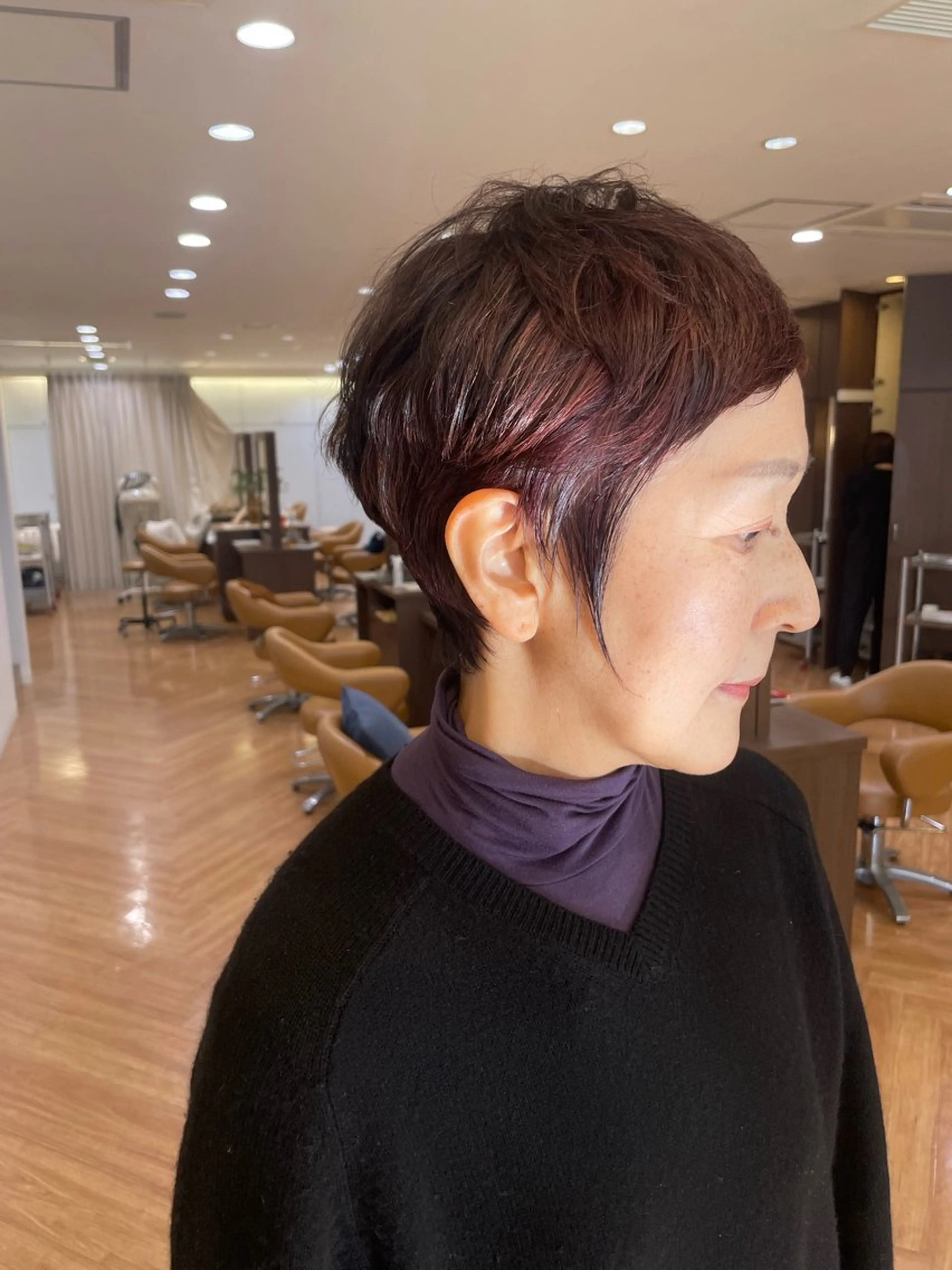ショート デュファブル　高橋 慶一のヘアスタイル
