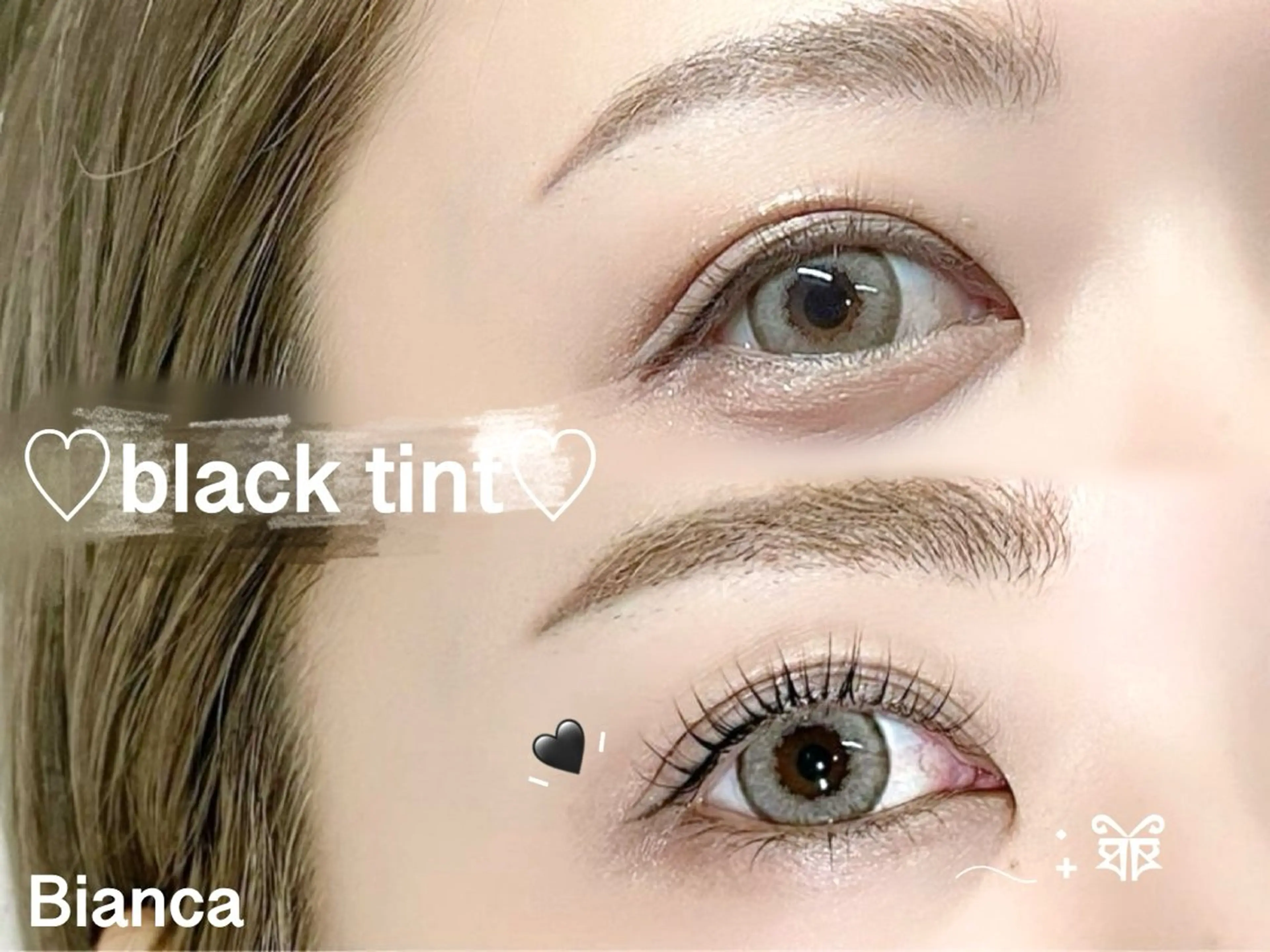 マツエク・マツパ マツパ ⟡.·Bianca アビコ 🎀のマツエク・マツパデザイン