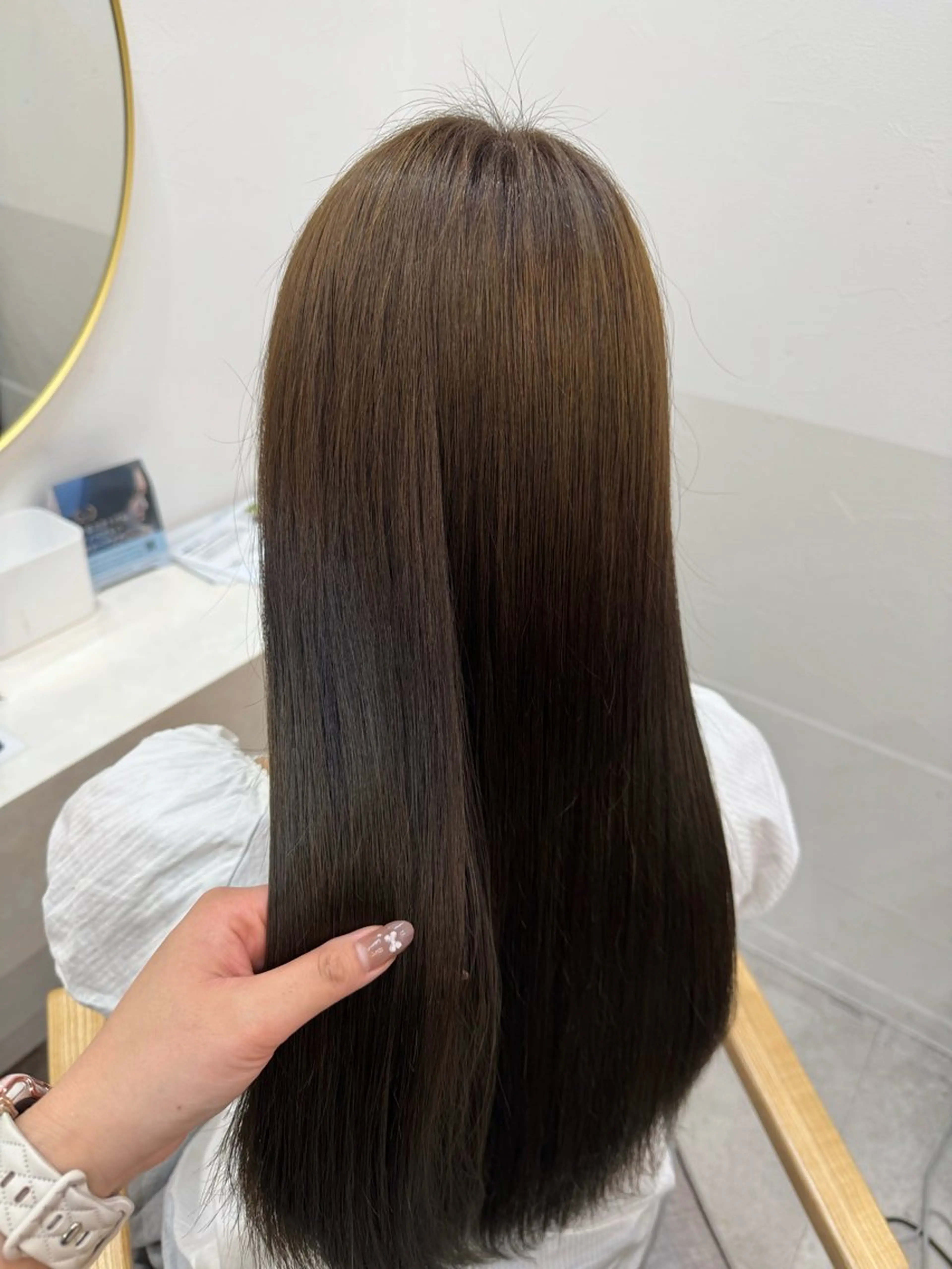 ロング naho💚 カラーモデル様募集中のヘアスタイル