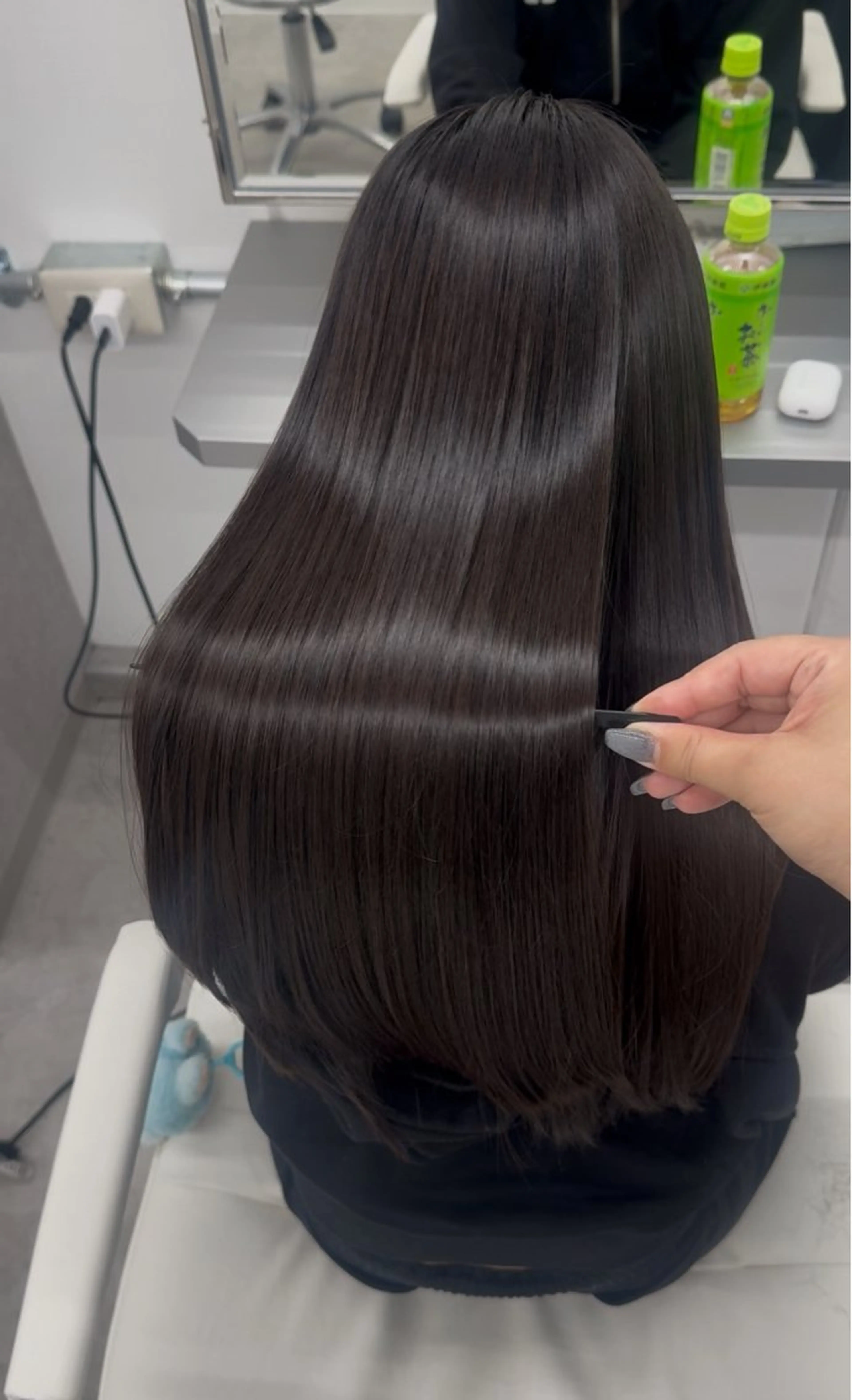 🉐ミニモ学割 U24🉐カット＋髪質改善縮毛矯正＋2stepトリートメント✨の写真