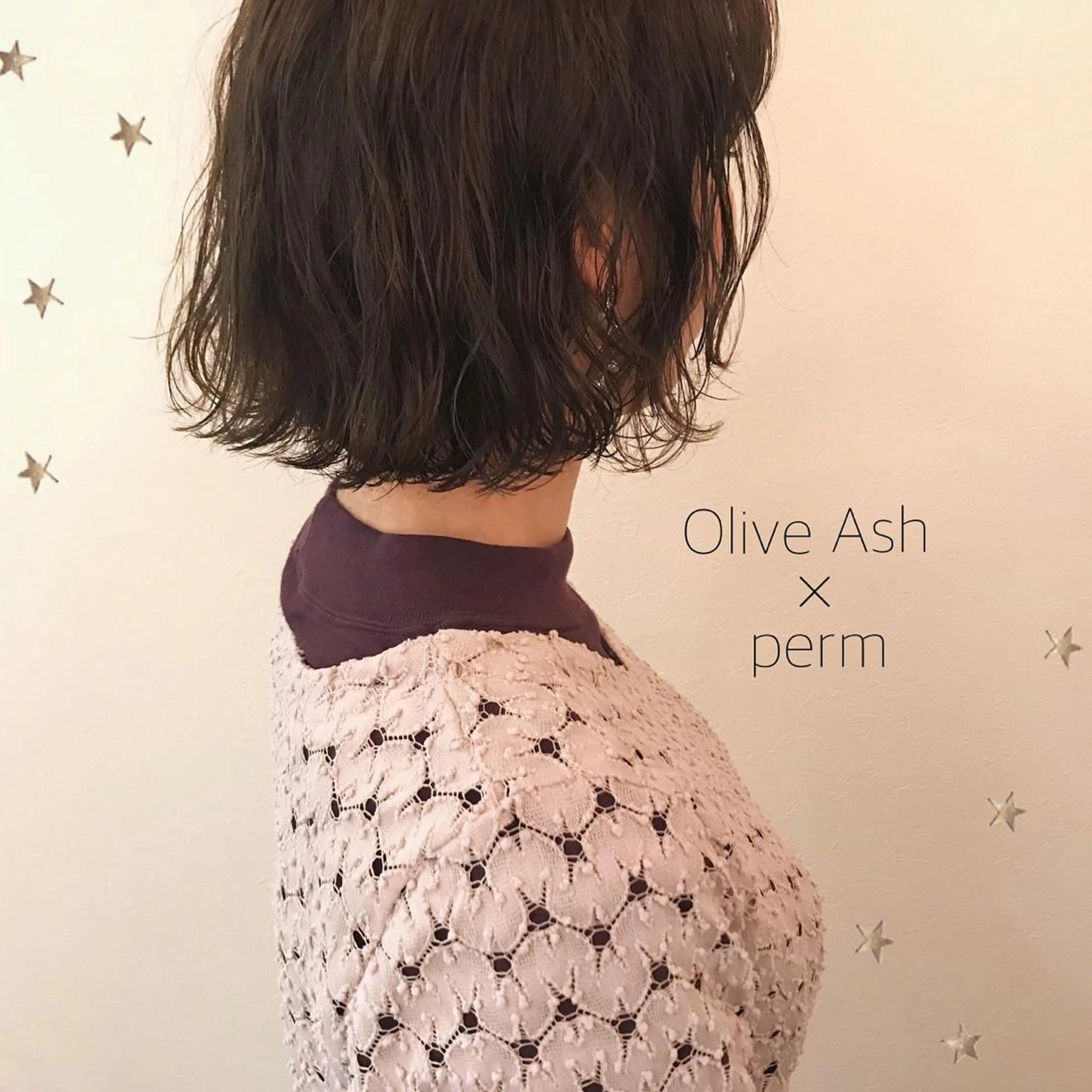 ショート パーマ 市川 千夏のヘアスタイル