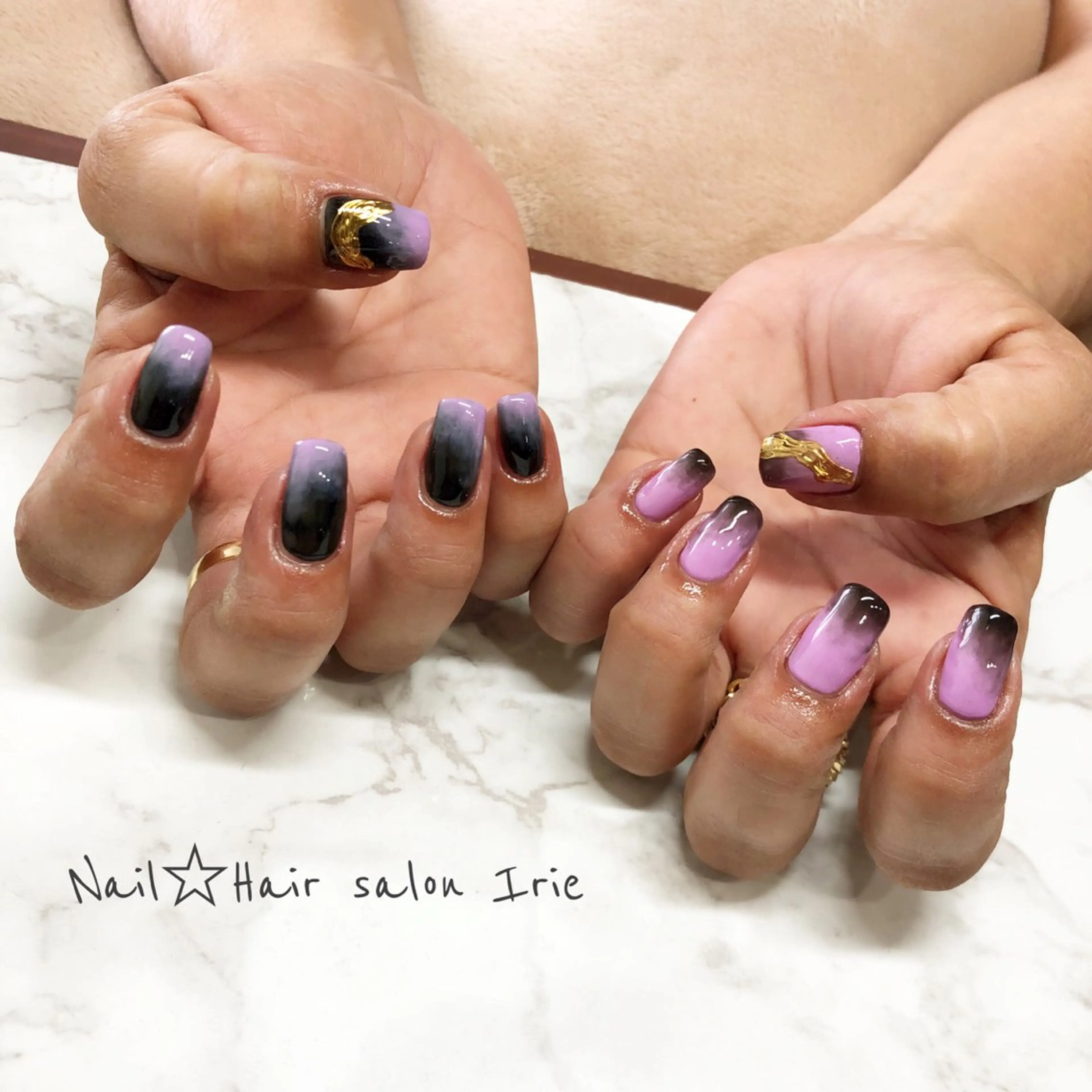 ネイル ハンドネイル Hair salon Irie所属・與儀 知佳のネイルデザイン