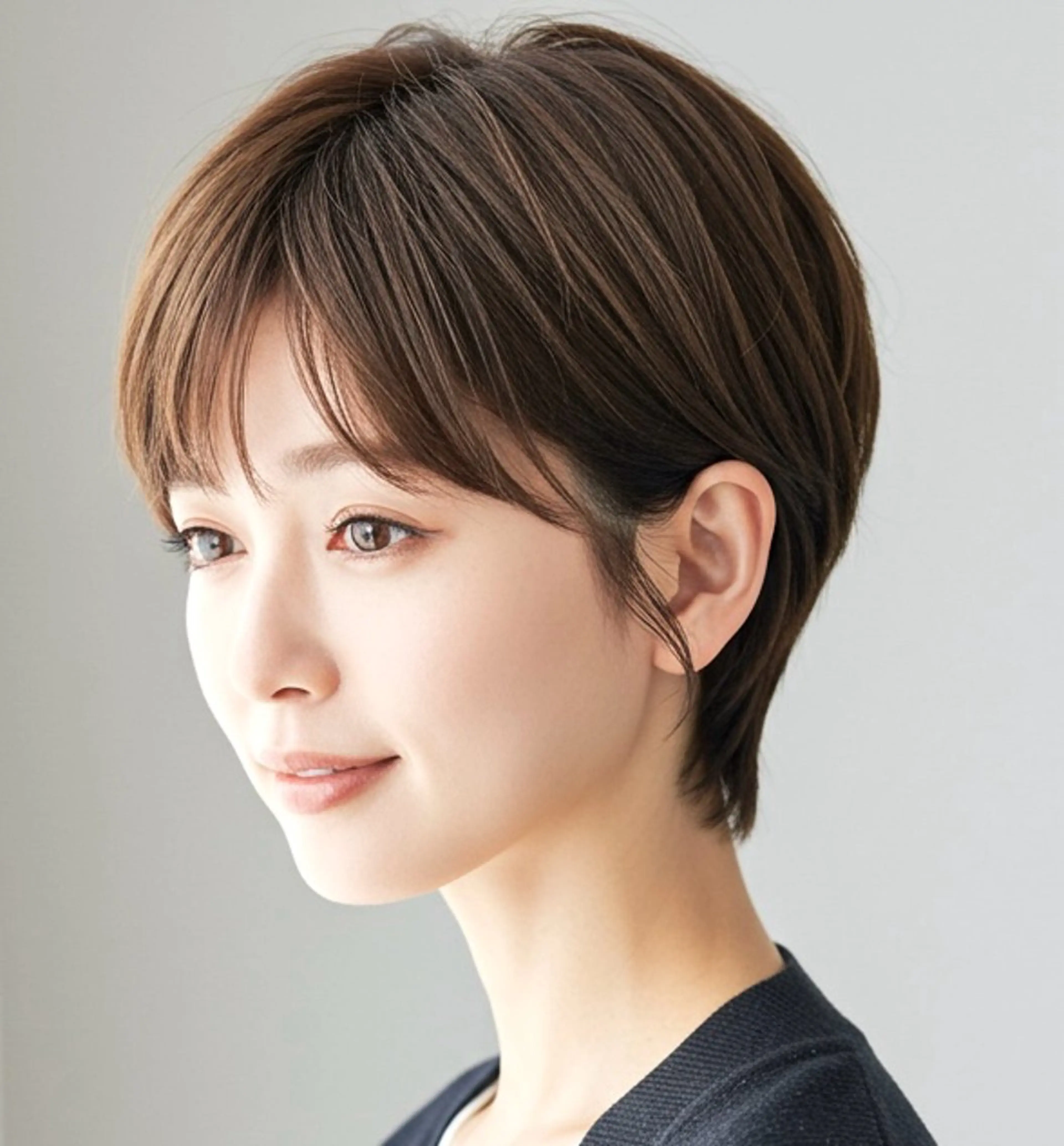 ショート 🫧似合わせショート ゴヤ🫧のヘアスタイル