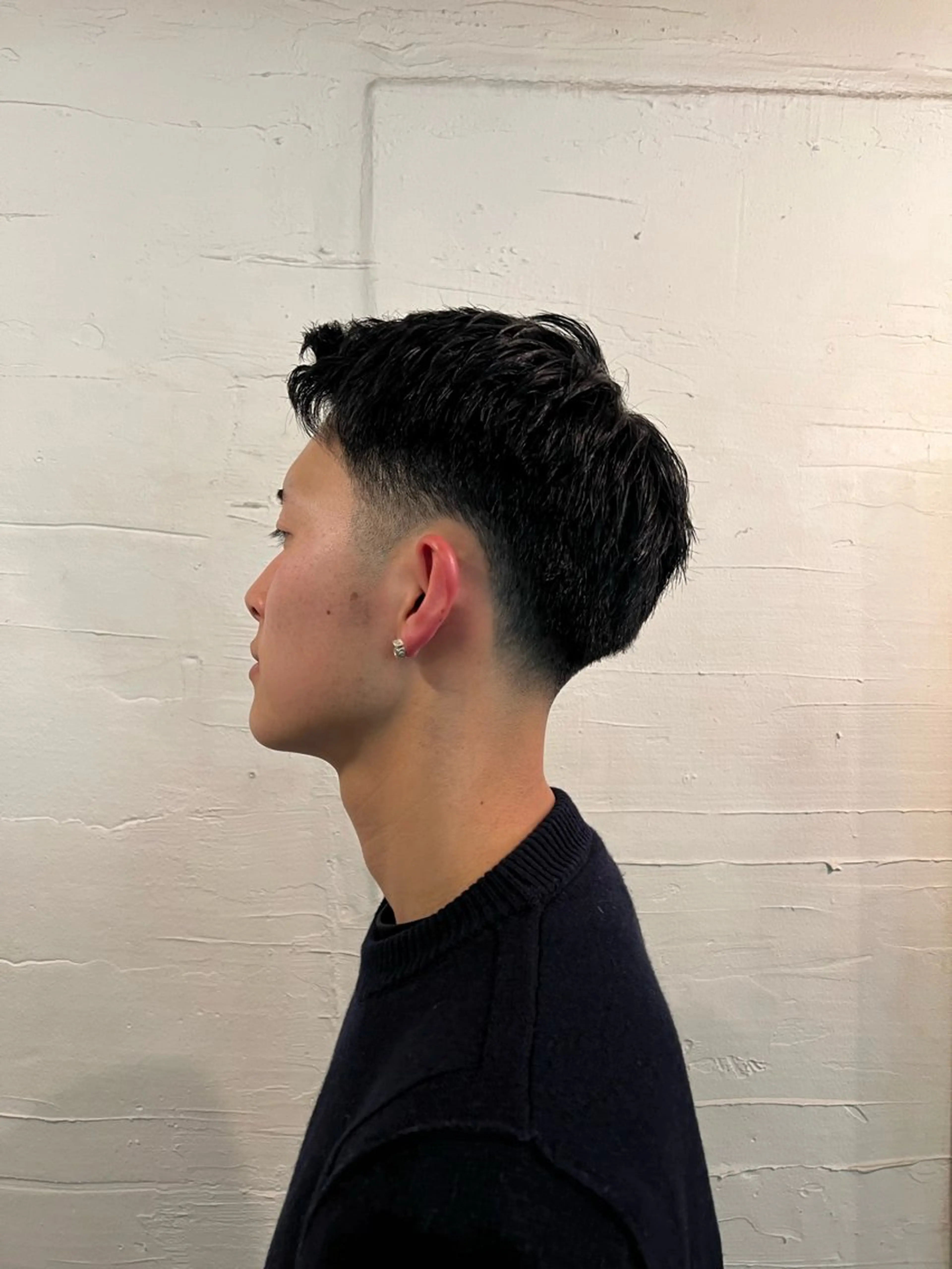 ショート メンズ 稲村 獅童のヘアスタイル